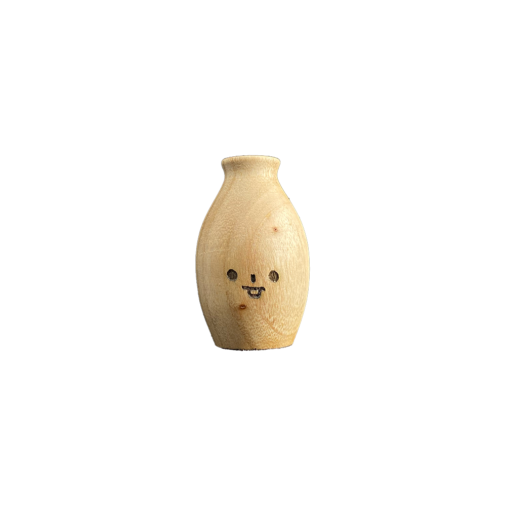 #135|Woody|Handmade Wooden Vase