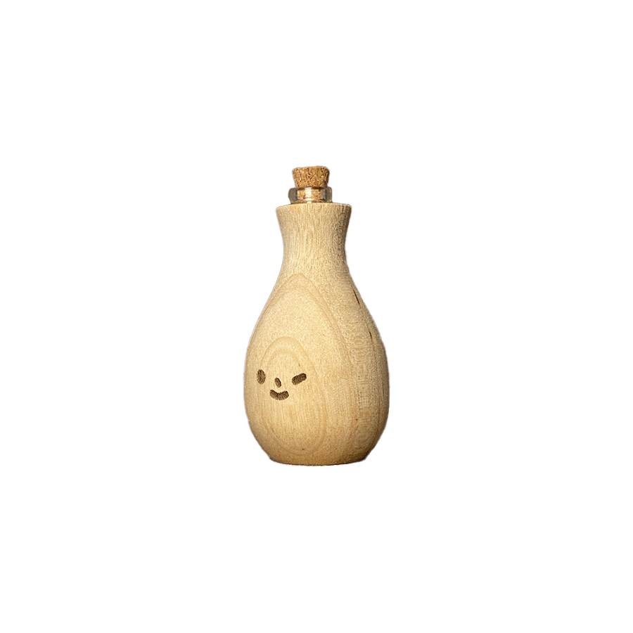 #116|Woody|Handmade Wooden Vase