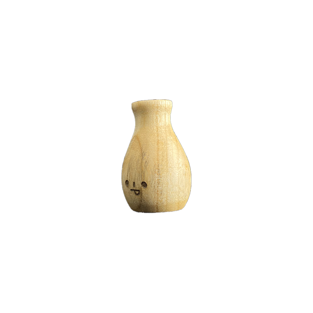 #133|Woody|Handmade Wooden Vase