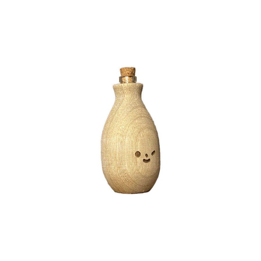 #122|Woody|Handmade Wooden Vase