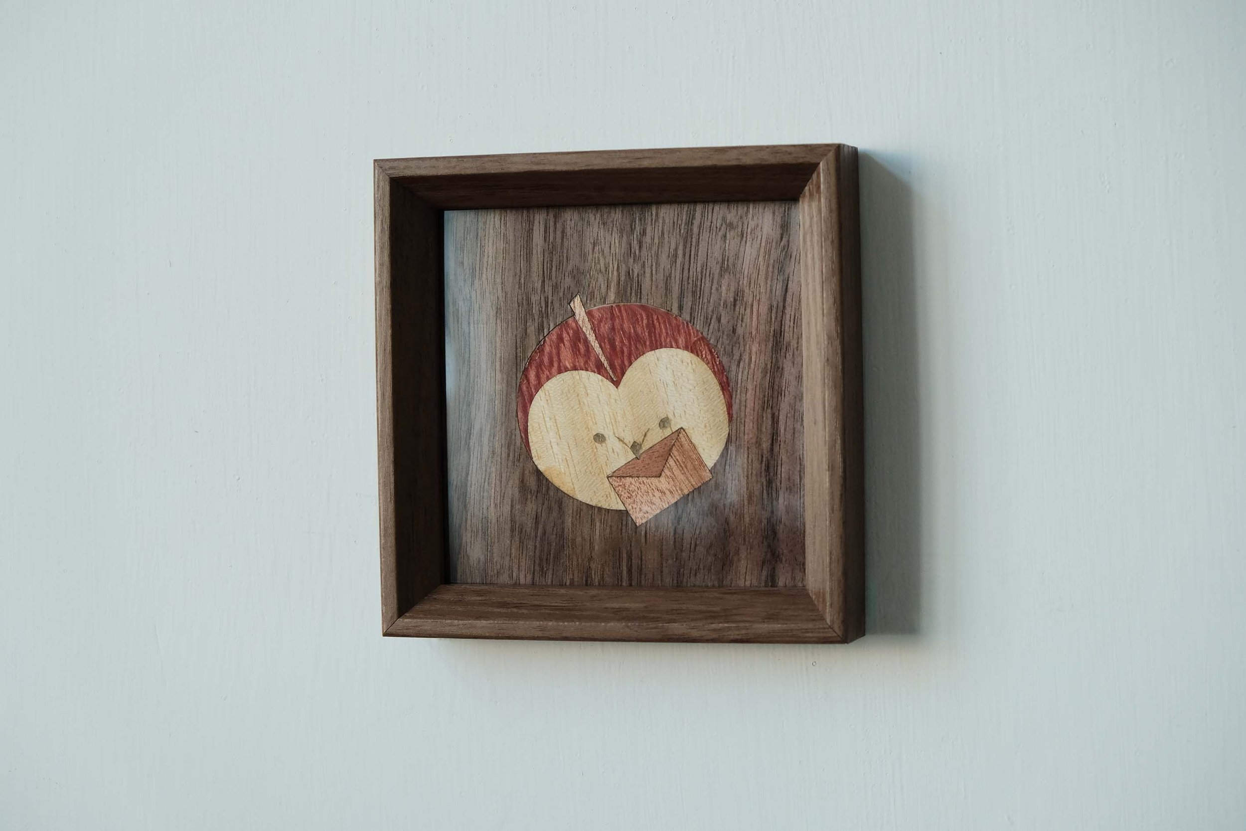 Owl Photo Frame | Handmade Wooden Spliced Photoframe