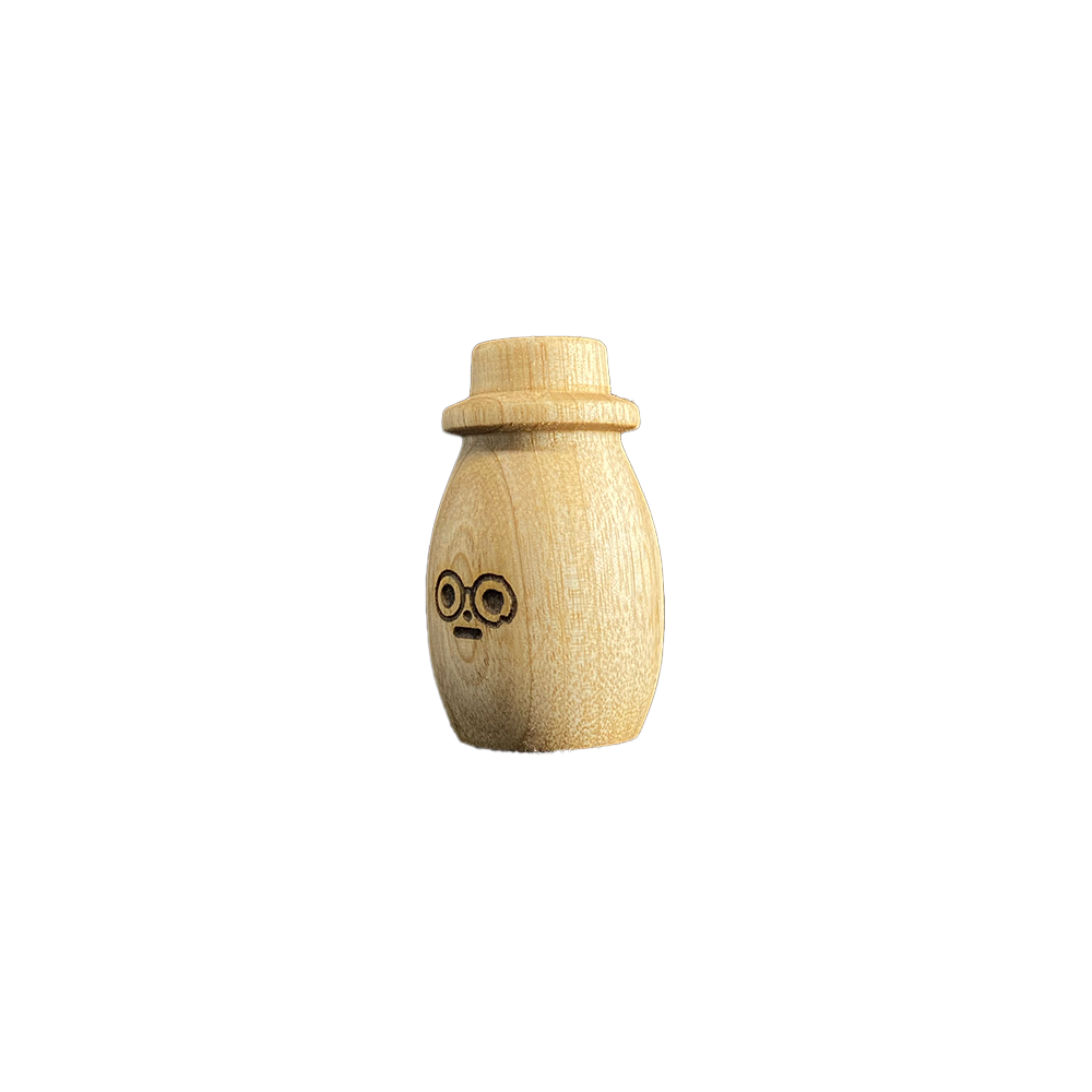 #143|Woody|Handmade Wooden Vase