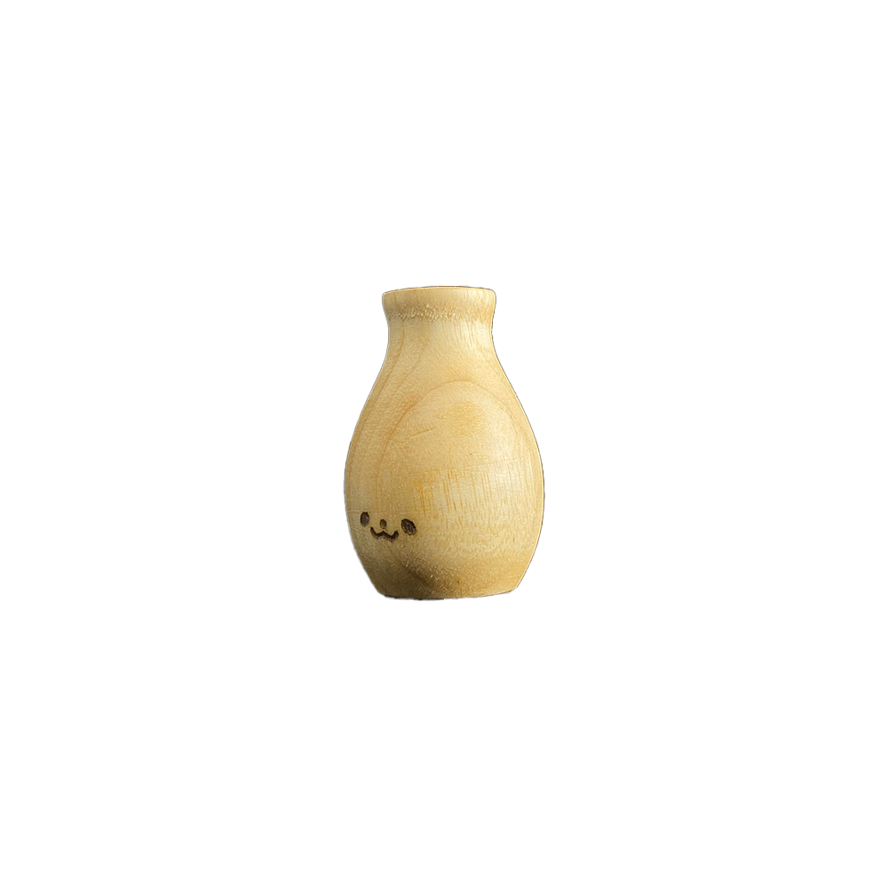 #132|Woody|Handmade Wooden Vase