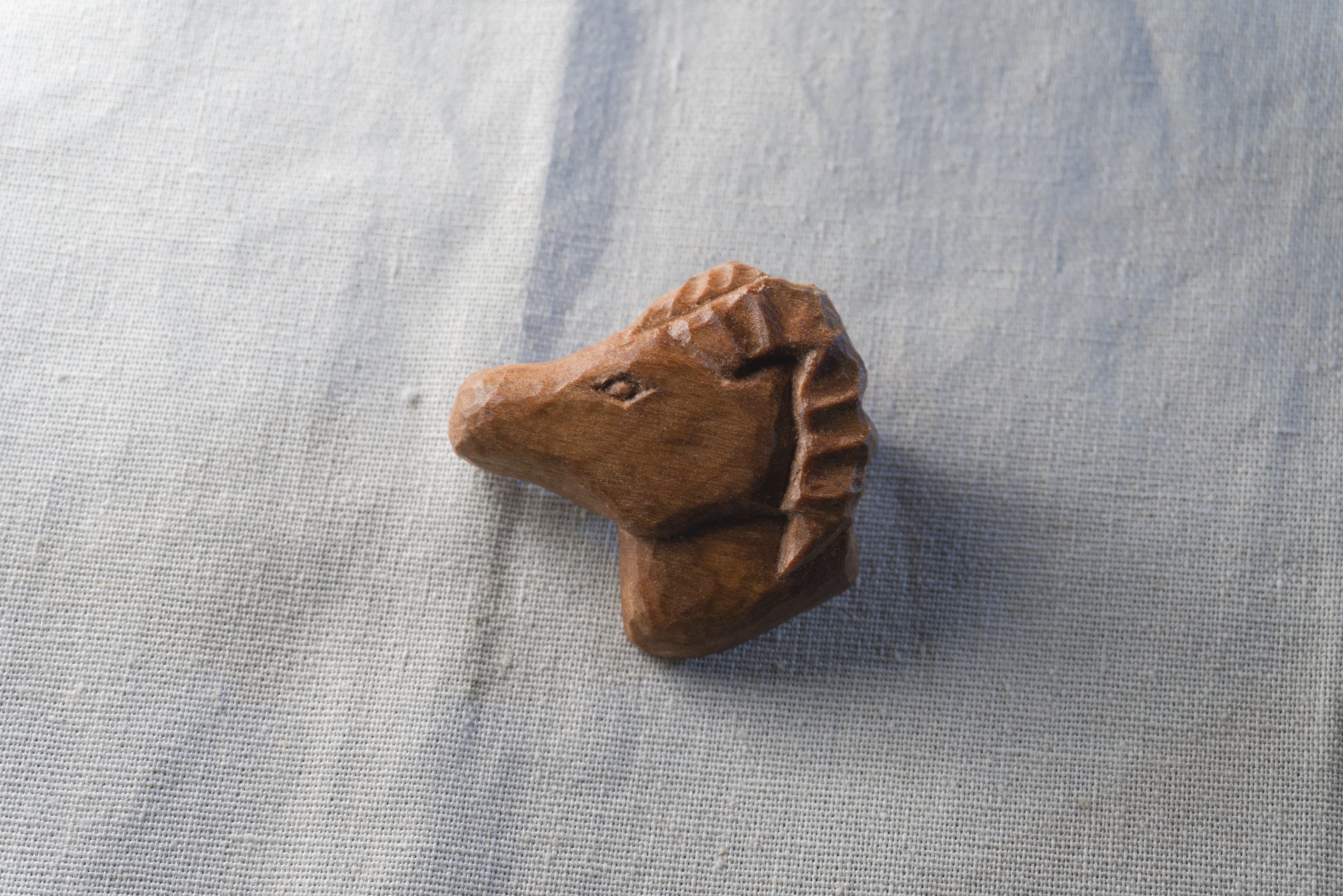 Antelope | 30 Animal Series | Handmade Wooden Brooch