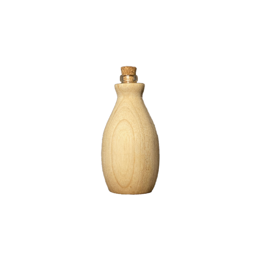 #115|Woody|Handmade Wooden Vase