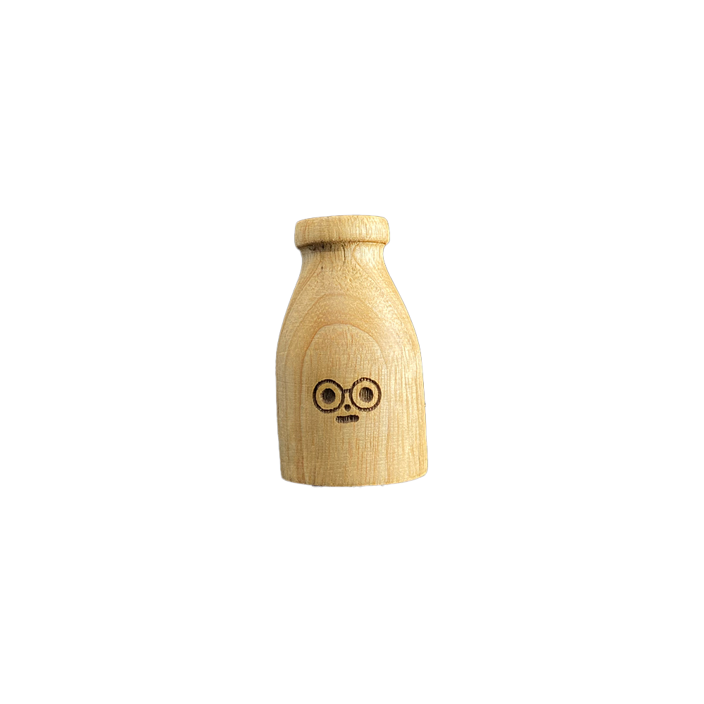#147|Woody|Handmade Wooden Vase