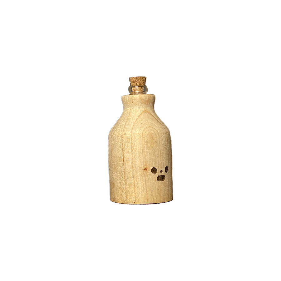 #114|Woody|Handmade Wooden Vase