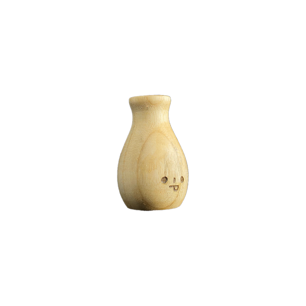 #133|Woody|Handmade Wooden Vase