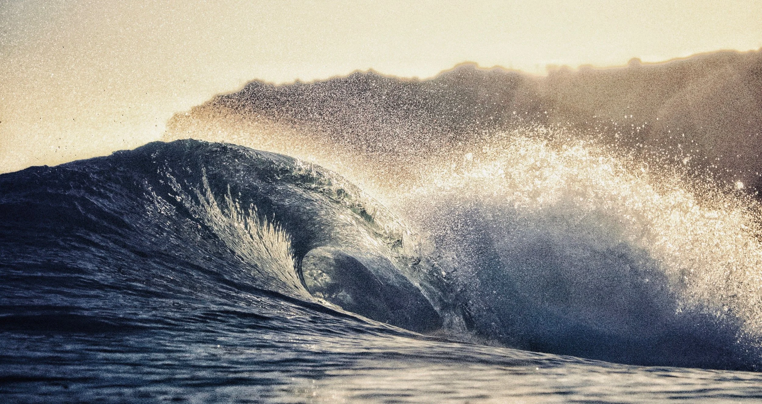 Hebridean wave breaking on reef