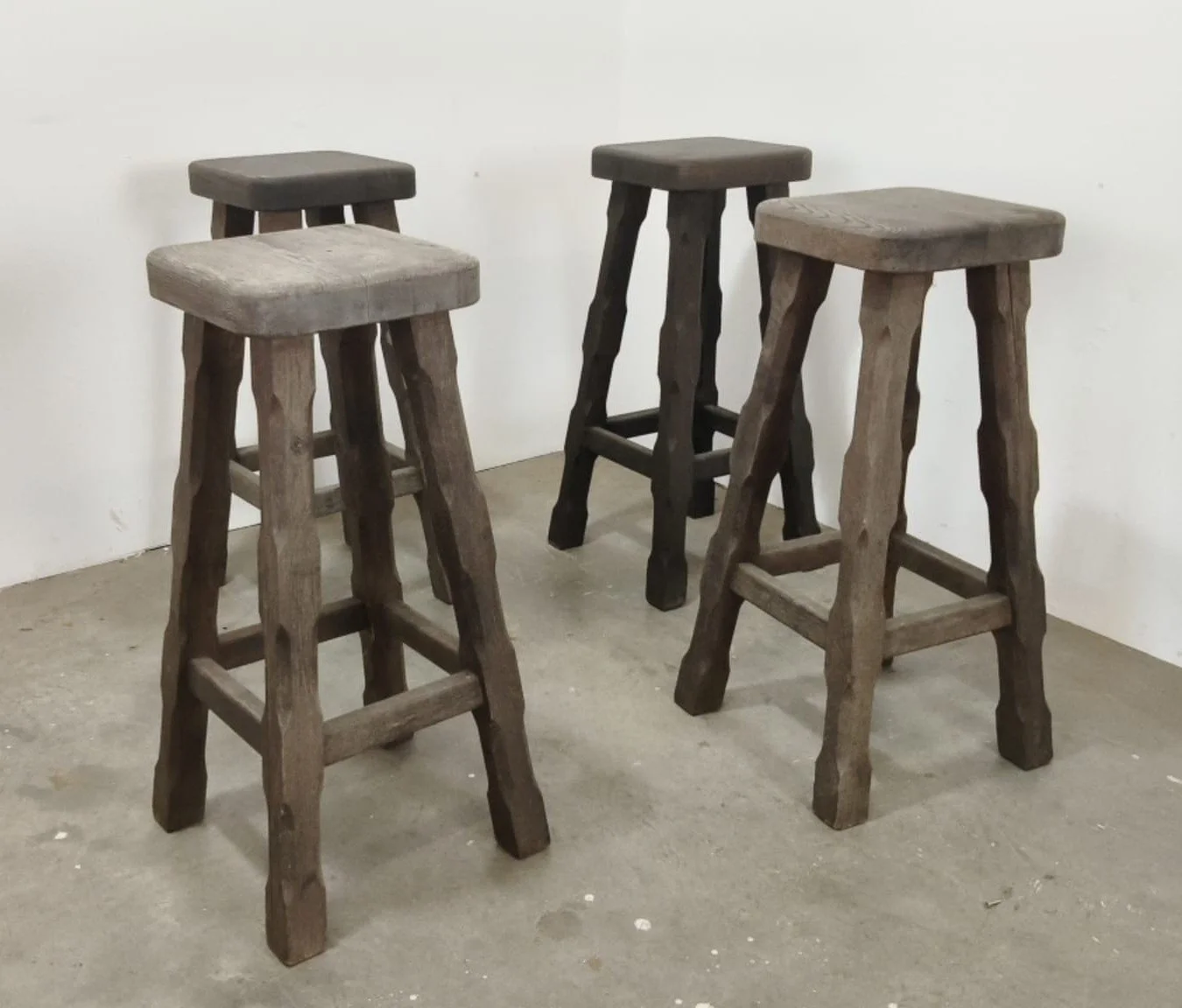 Brutalist barstools