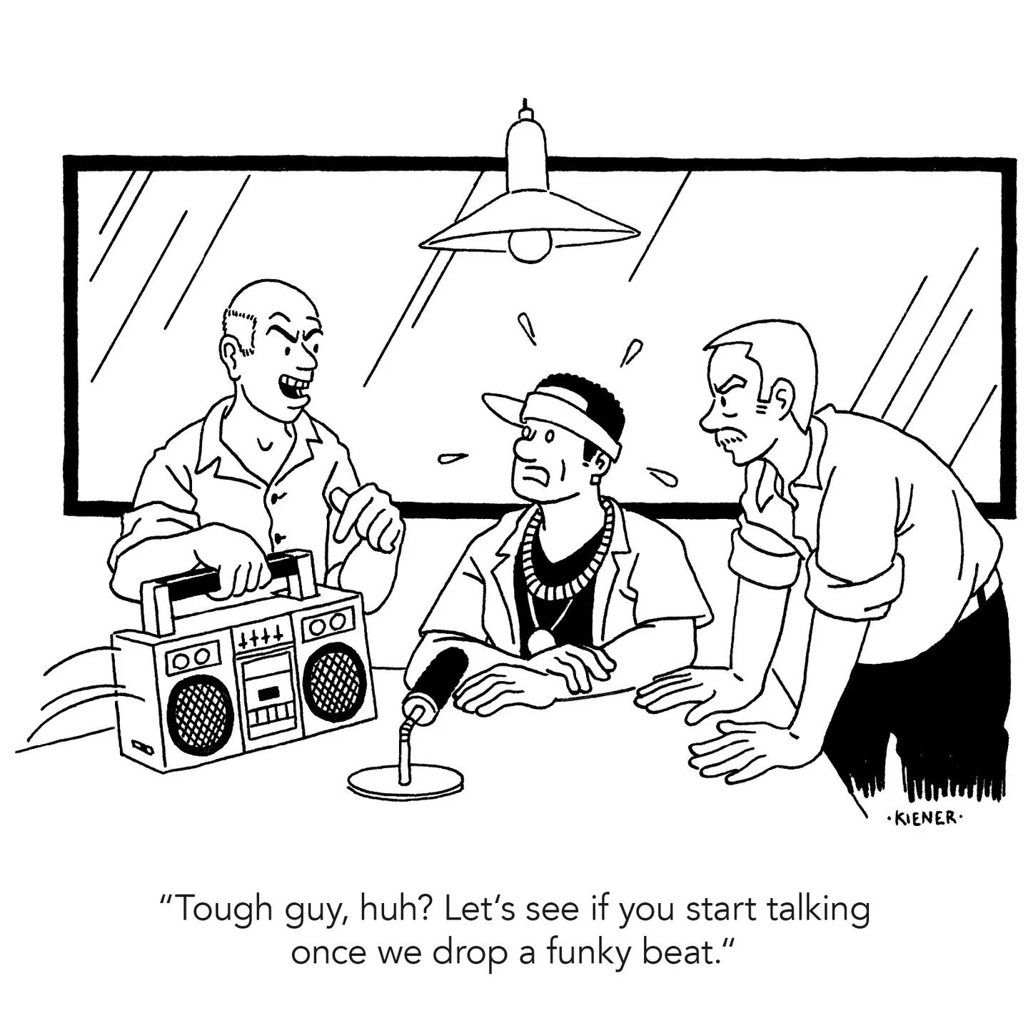 &ldquo;Questioning a real MC must be easy. What do you think?&rdquo; 😉

#illustrationdaily #cartoons #blackandwhitedrawing #webcomics #freestylerap