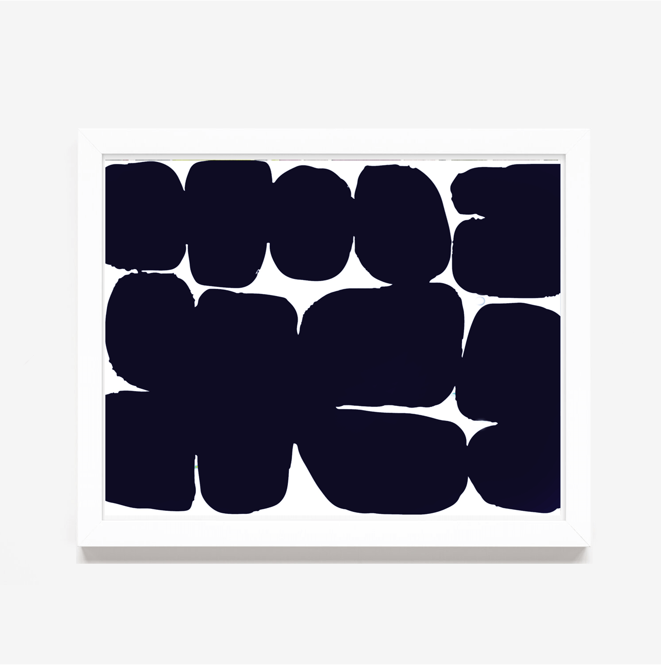 NavyBubblesRectangleFramed.png