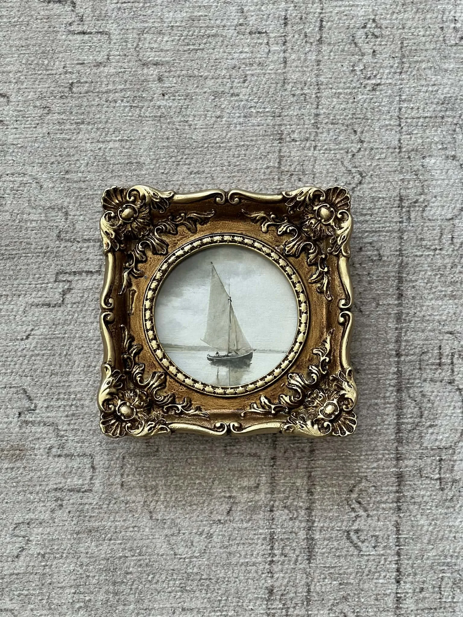 'Little Boat' framed print