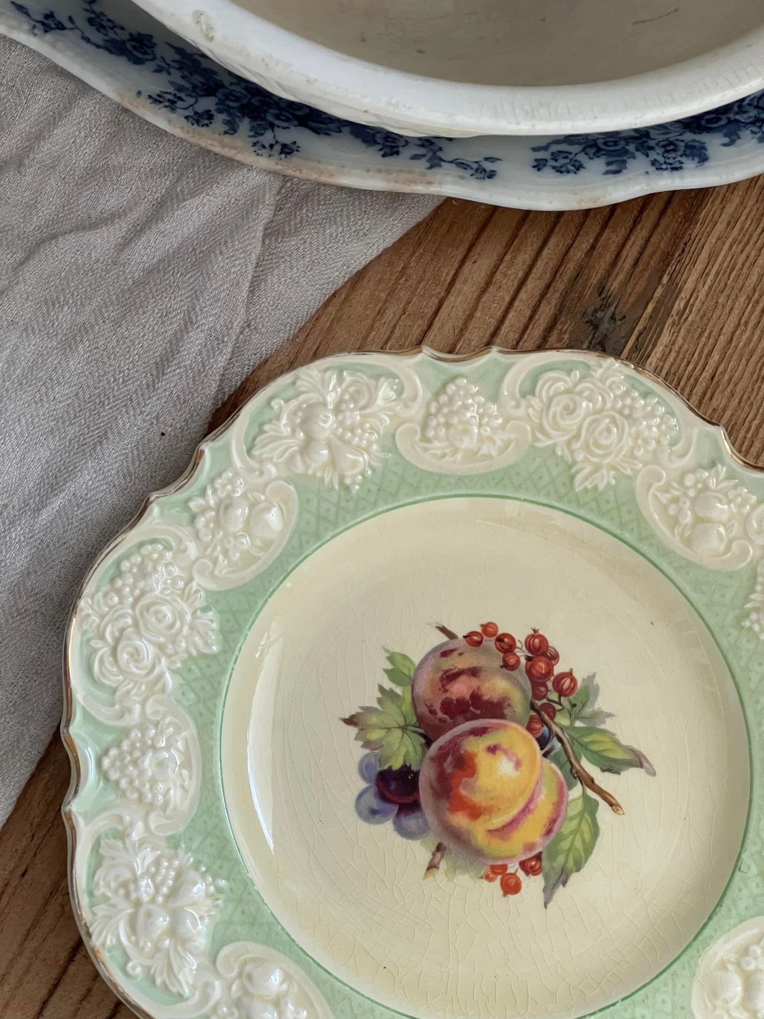 Vintage Ornate Plate