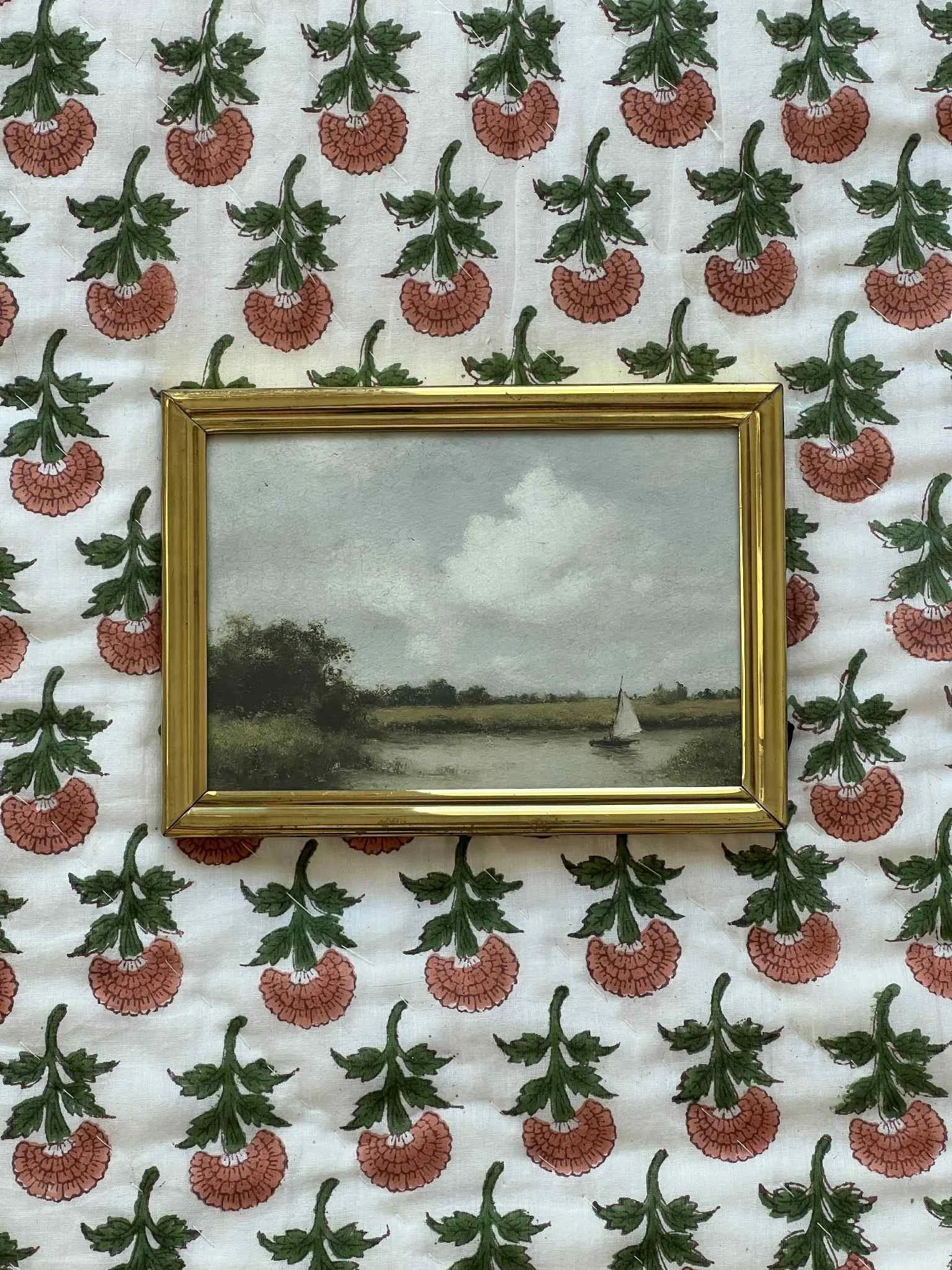 'Little Boat' framed print