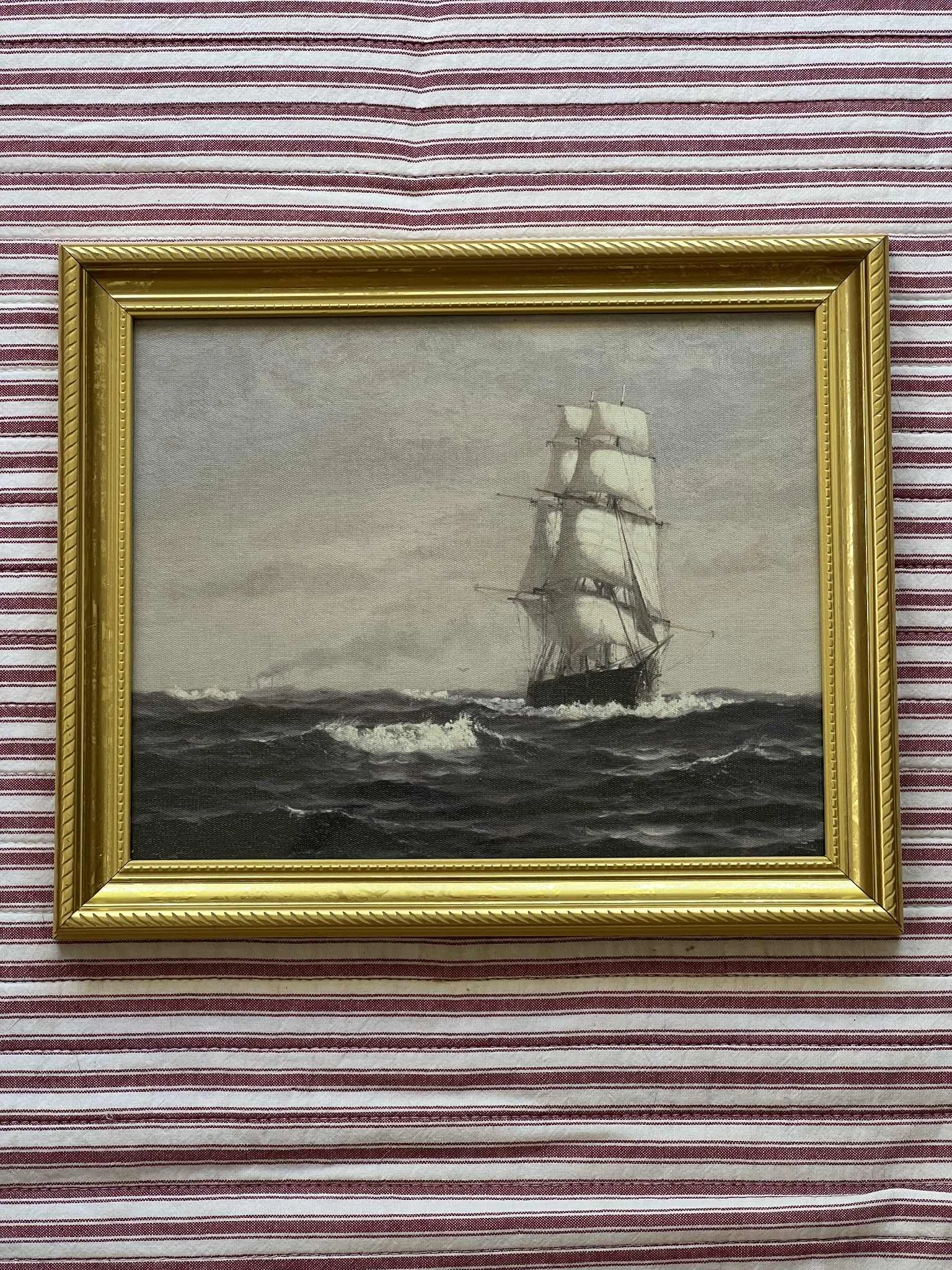 'In the Sea' framed print