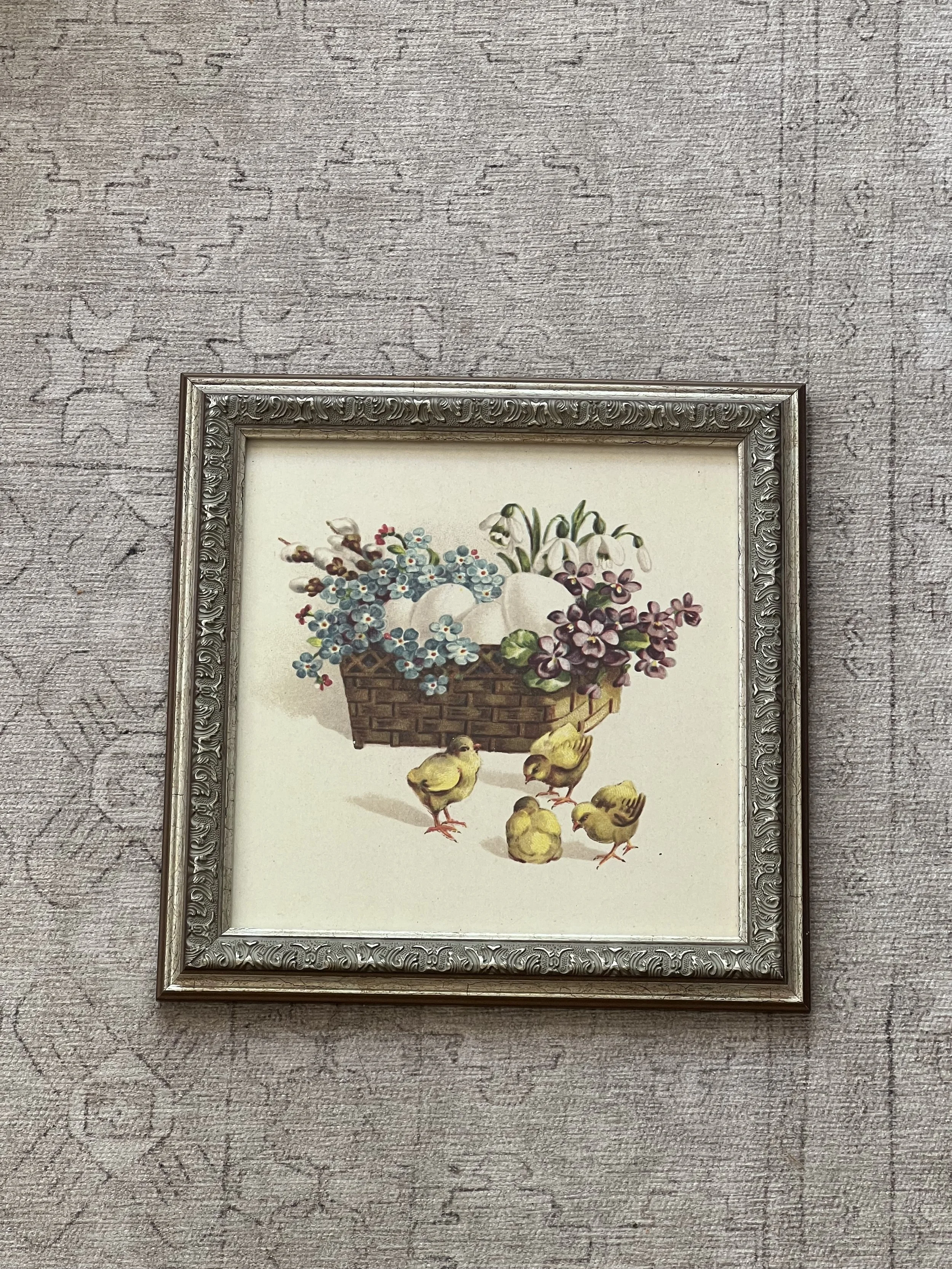 ‘Baby Chicks’ framed print