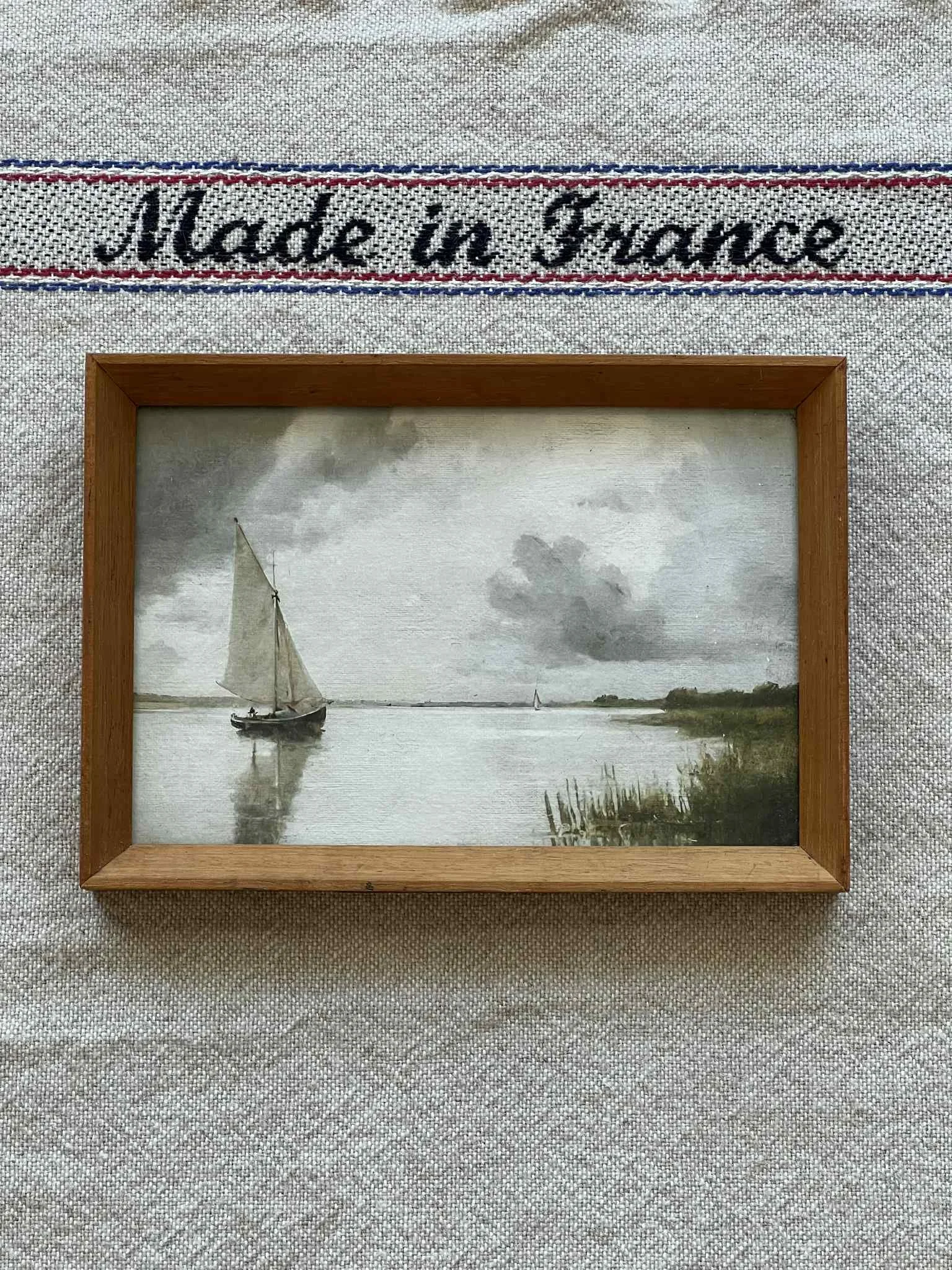 'Sail Boat' framed print