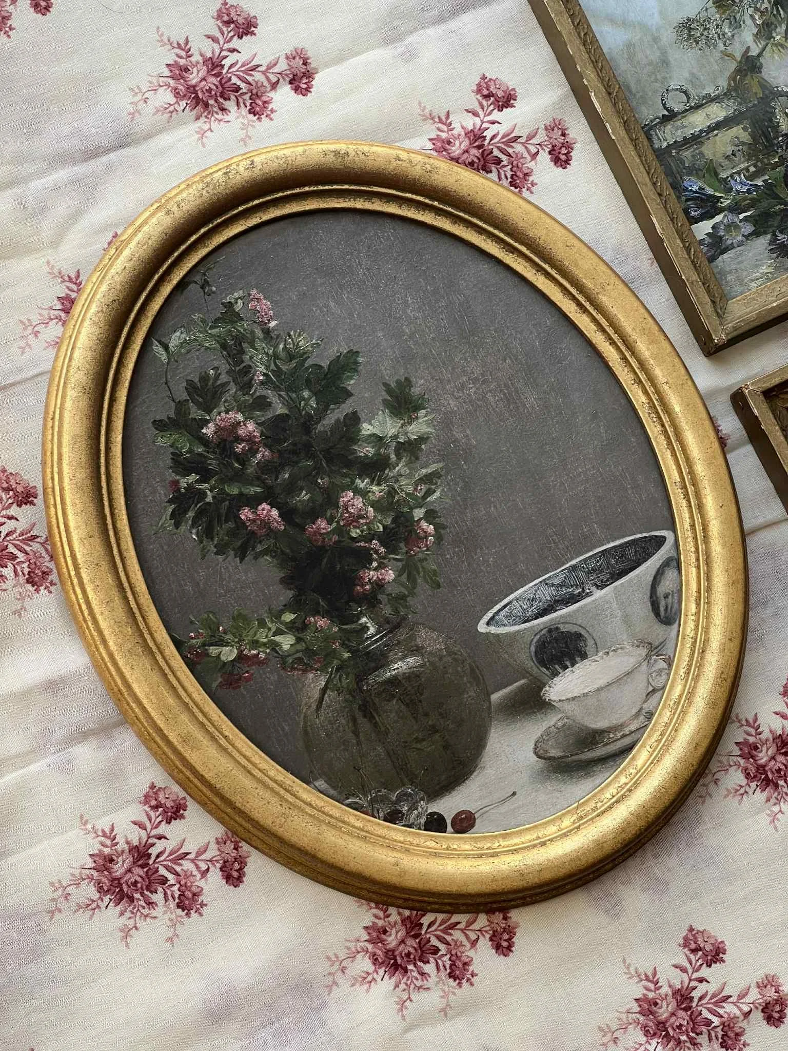 'Morning Tea' framed print