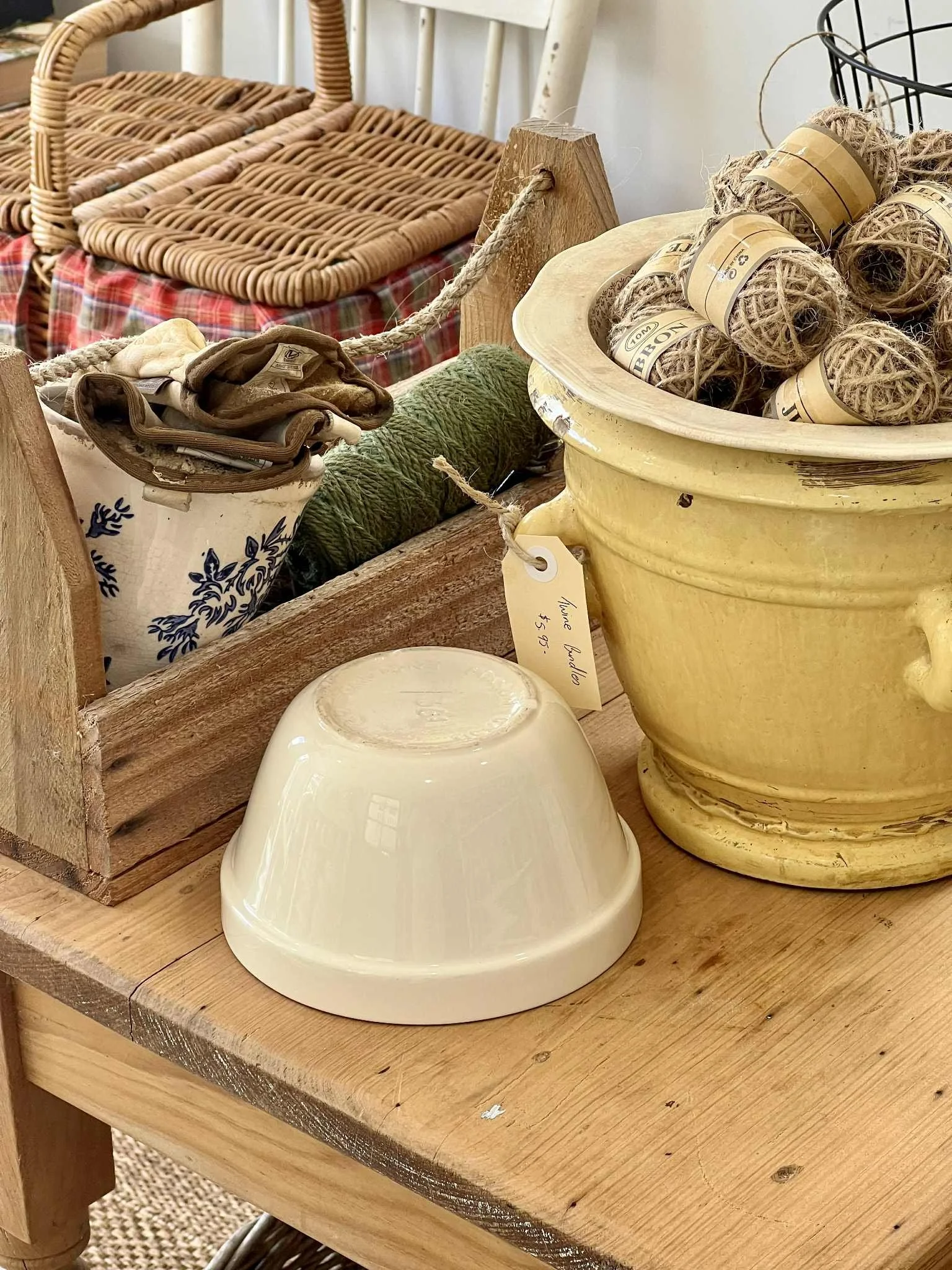 Vintage Farmhouse Bowl