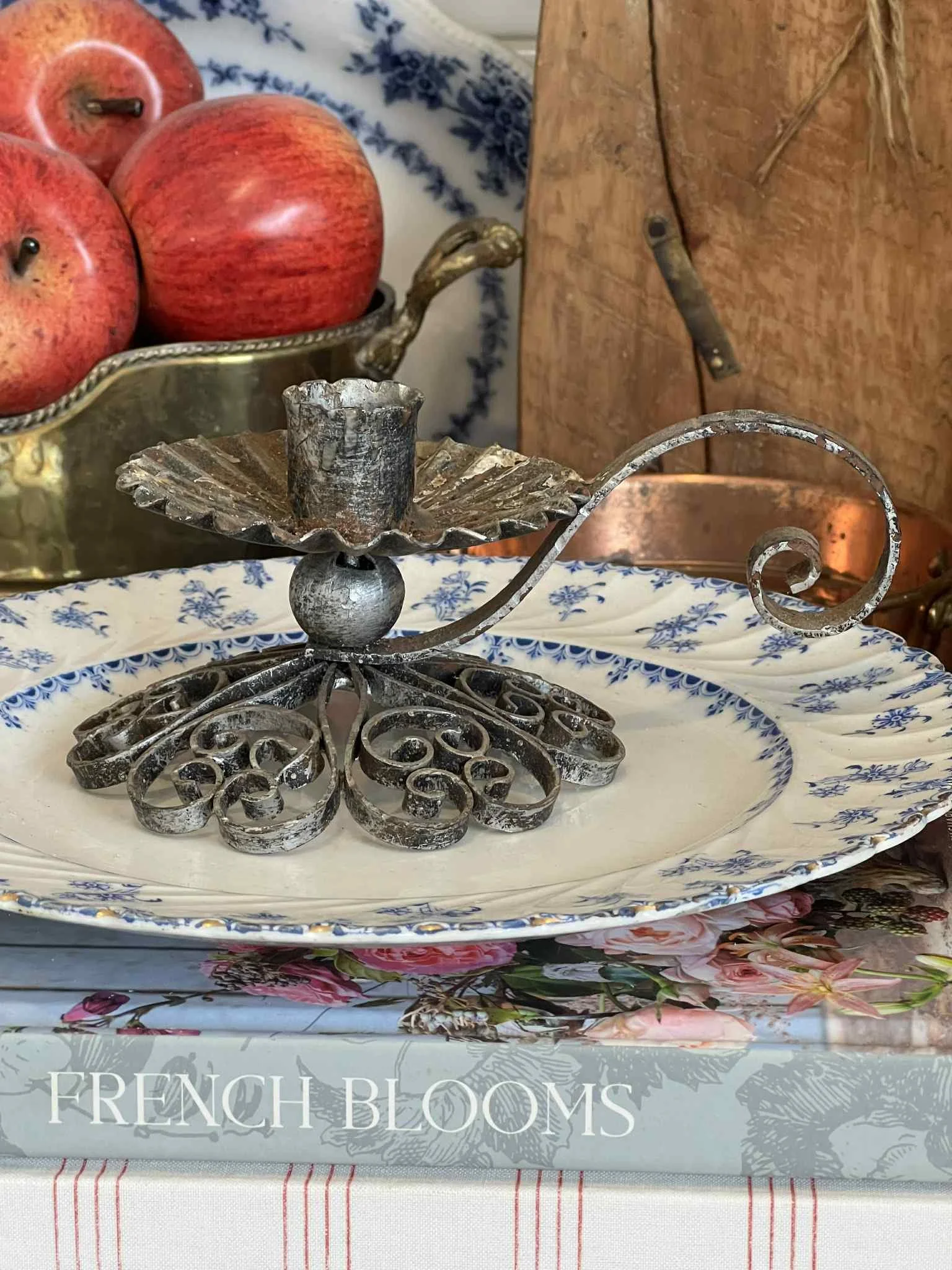 Vintage Ornate Candle Holder