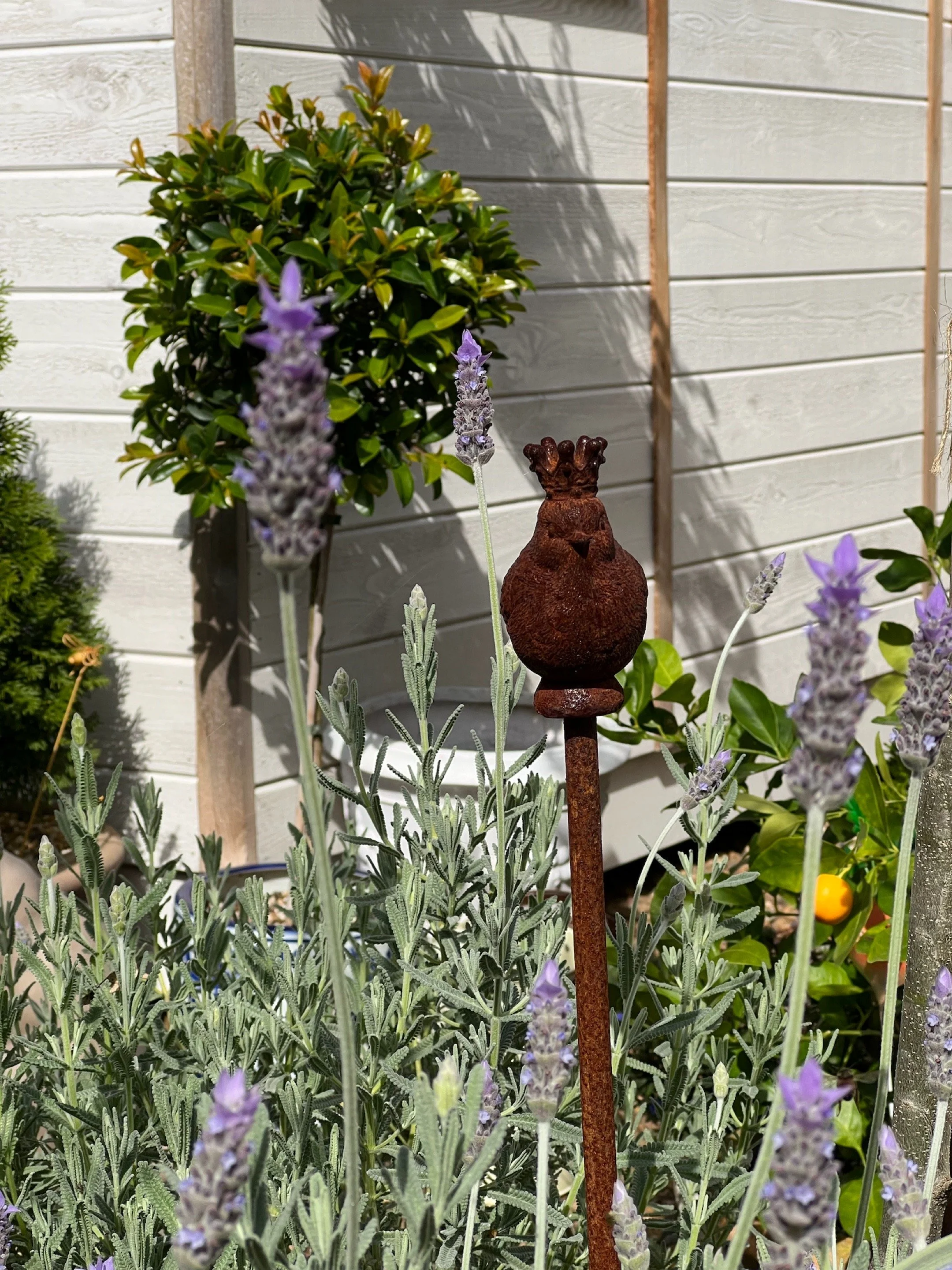 Royal Bird Cast Iron Garden Stake