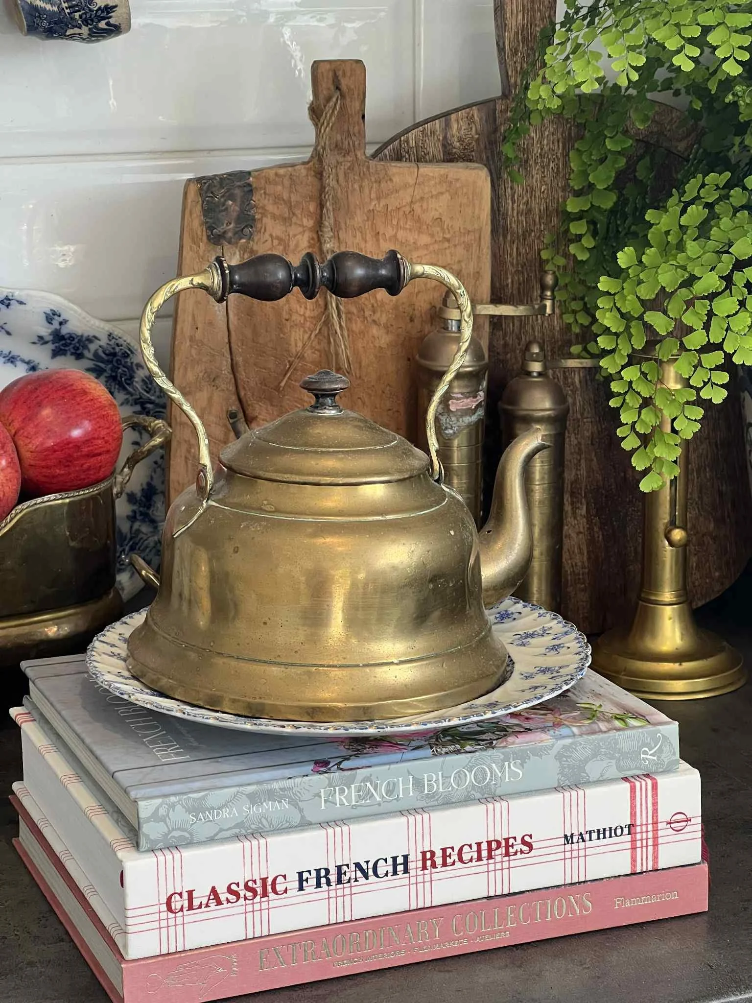Vintage Brass Kettle