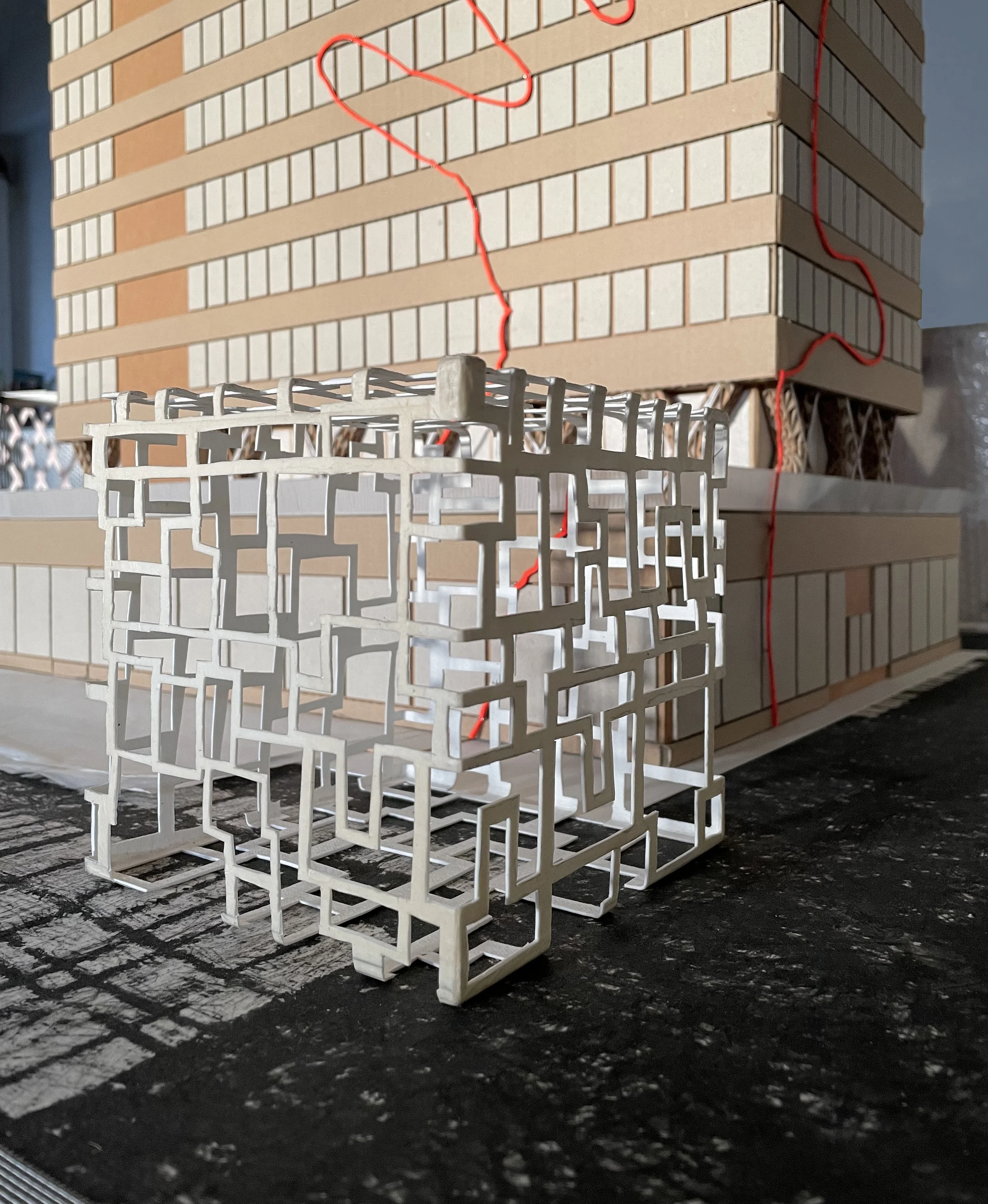 Atelier: Modelle & Objekte, Papier, 2022
