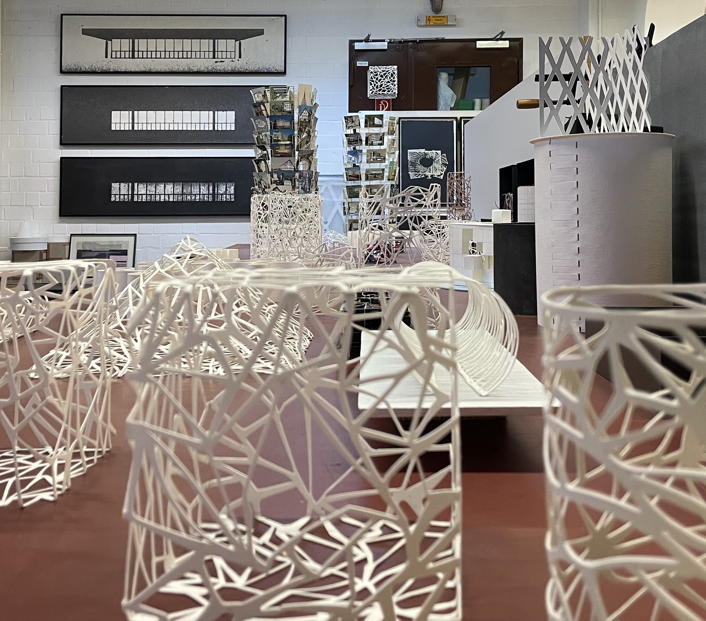 Atelier: Modelle & Objekte, Papier, 2022