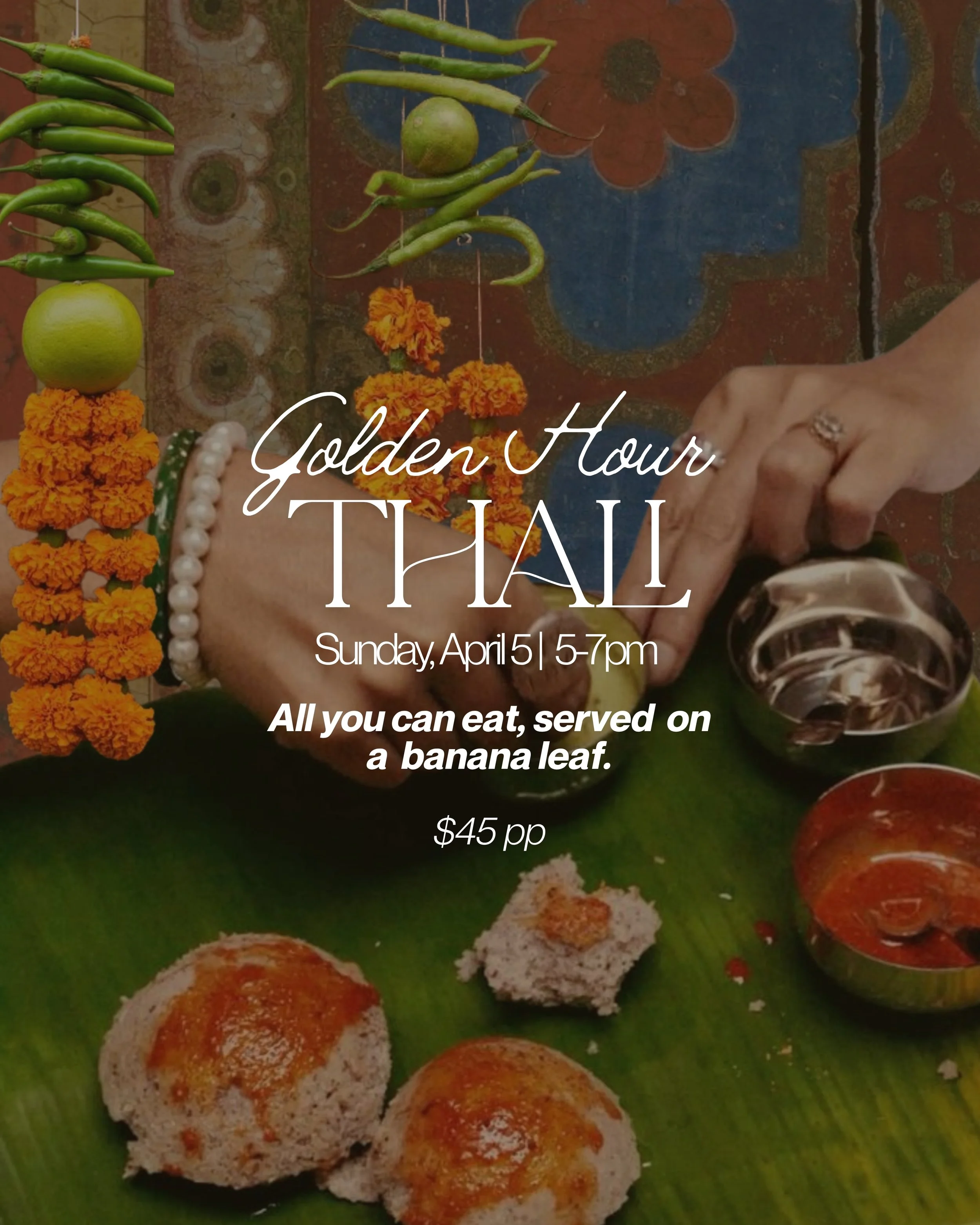 Golder Hour Thali - April 5