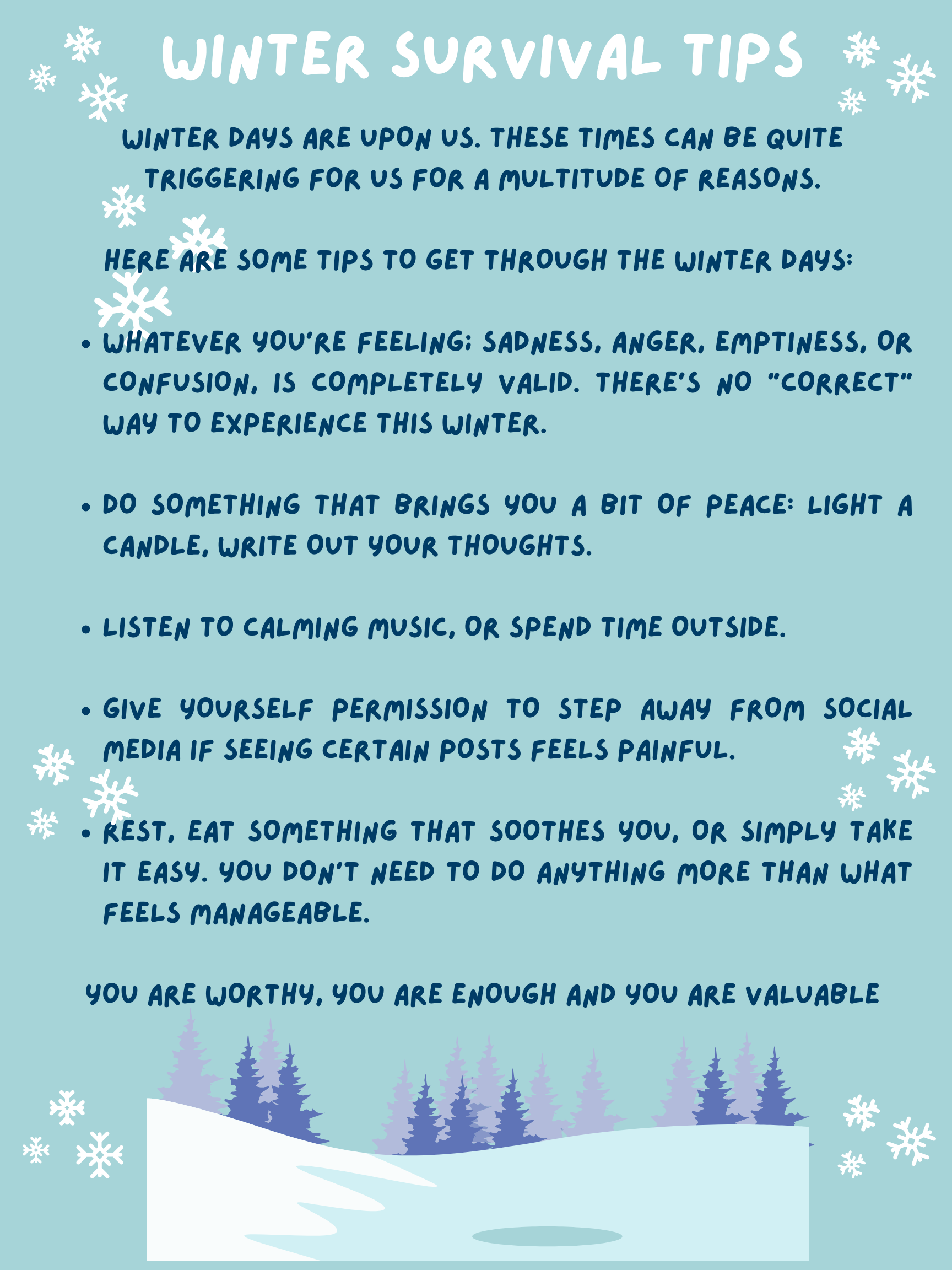 Winter Survival Tips from our Lived Expert Coordinator