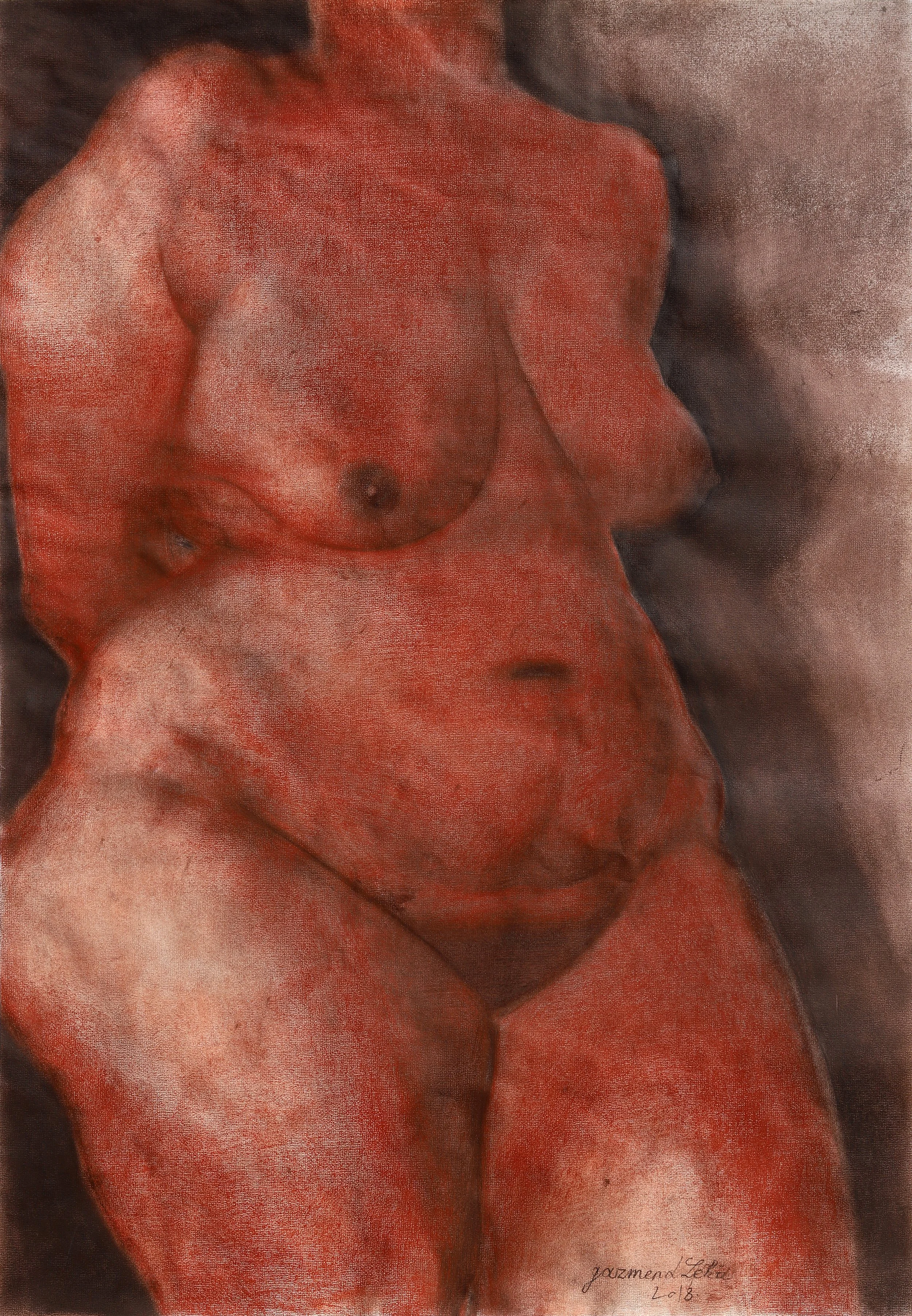 Pencil on paper 70 x 100 cm