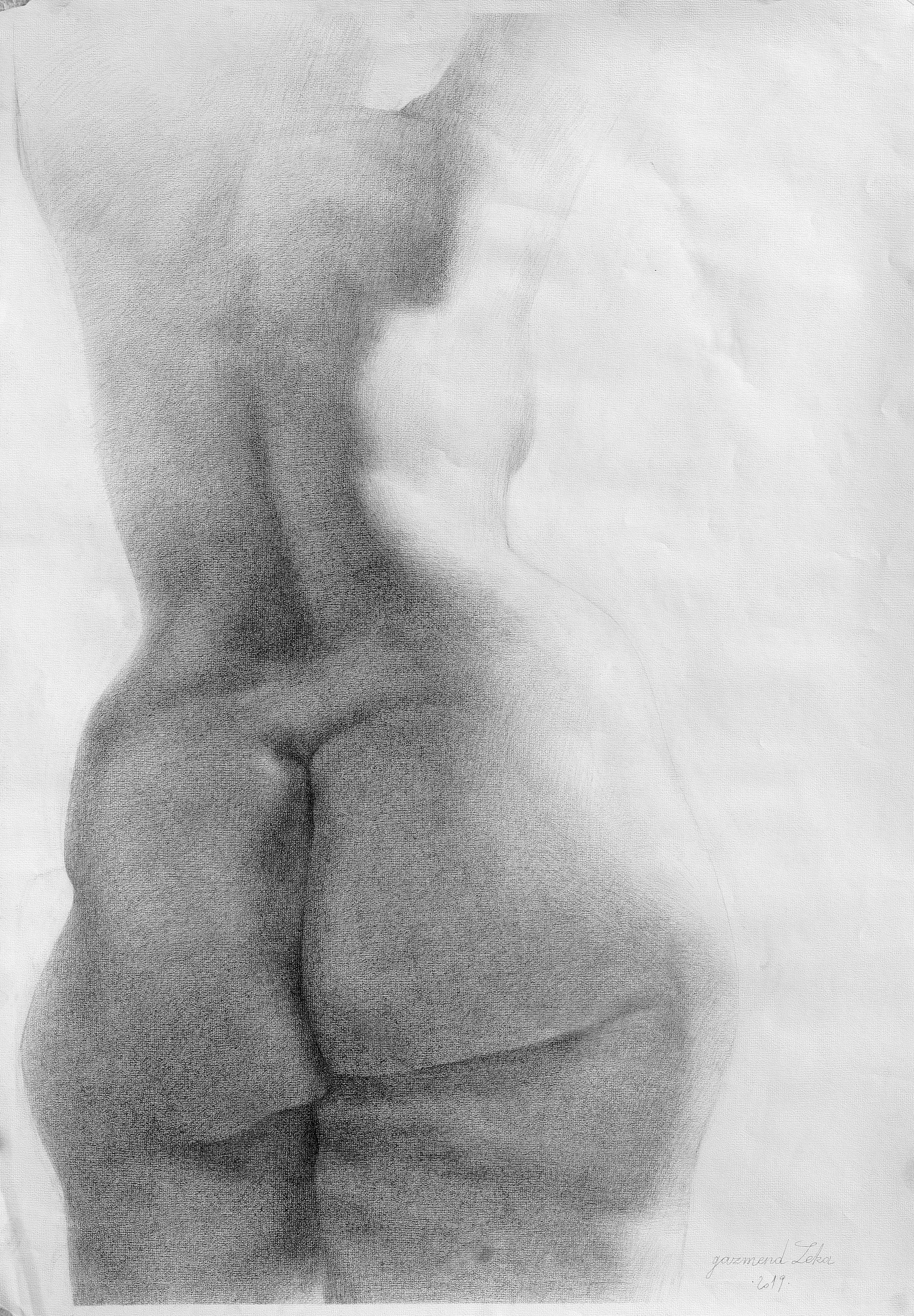 Pencil on paper 70 x 100 cm