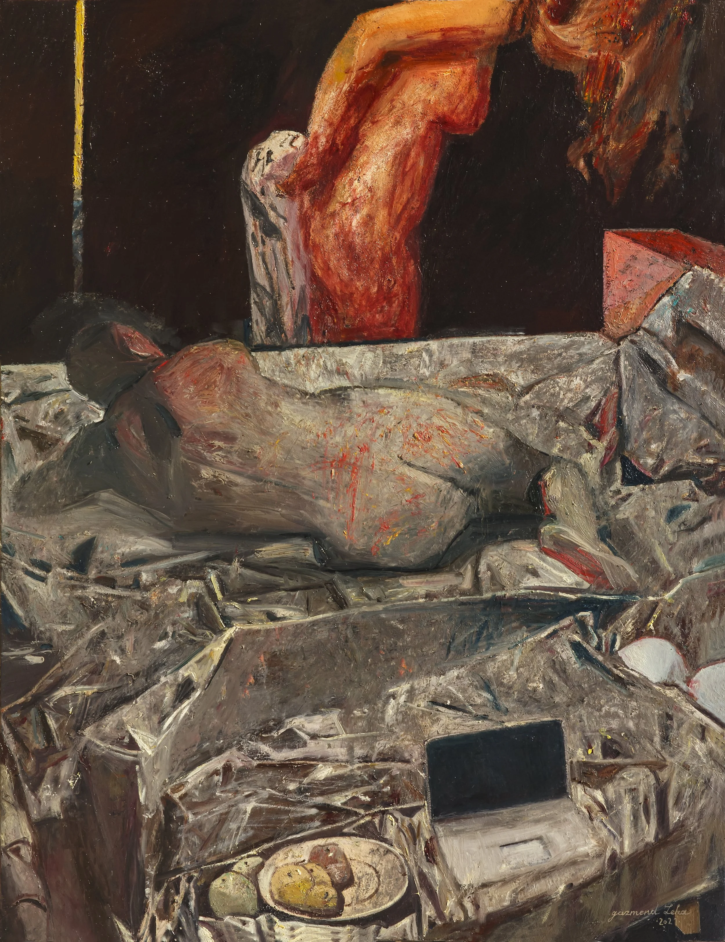 Oil on canvas 150 x 200 cm