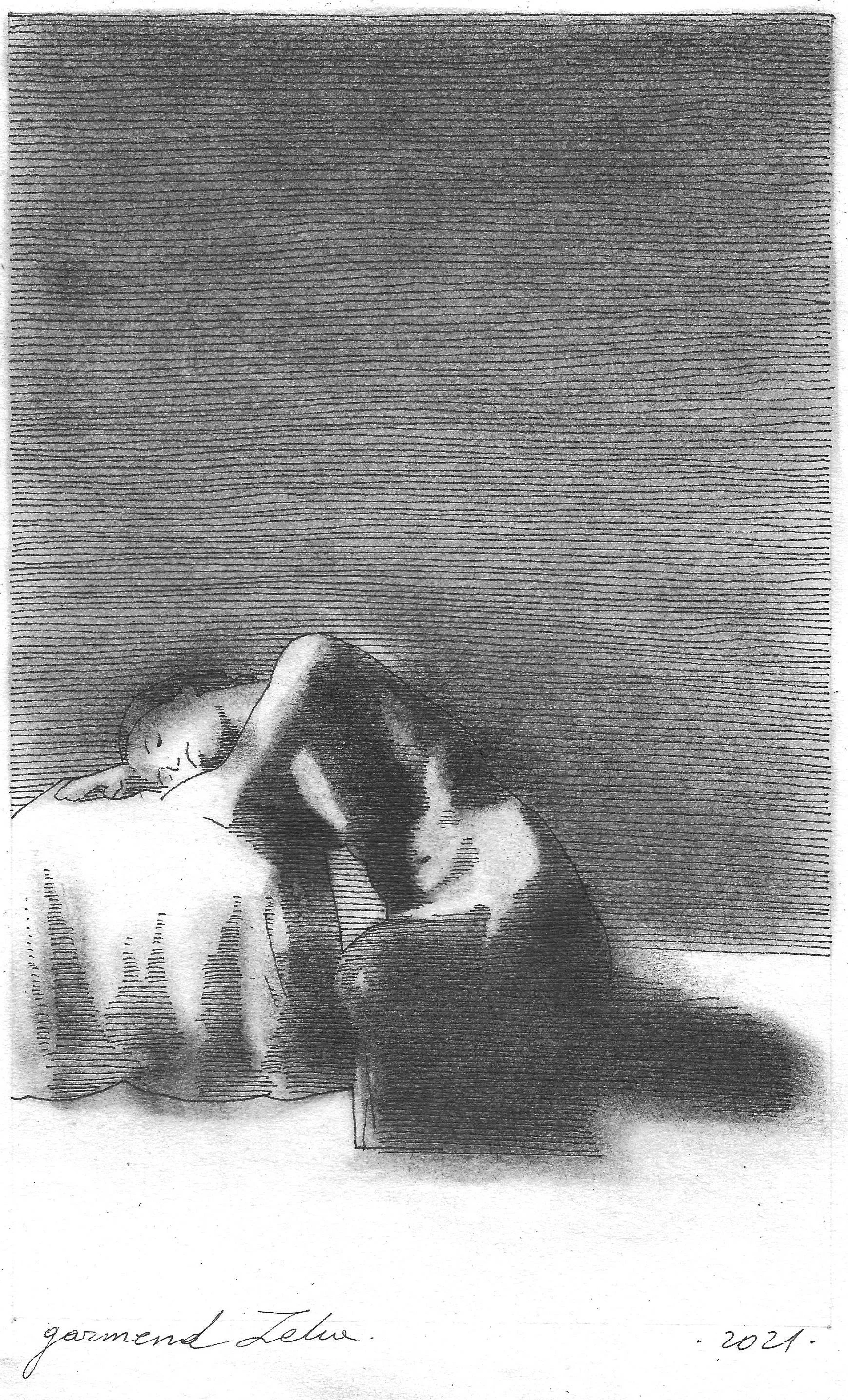 Pencil on paper 20 x 30 cm