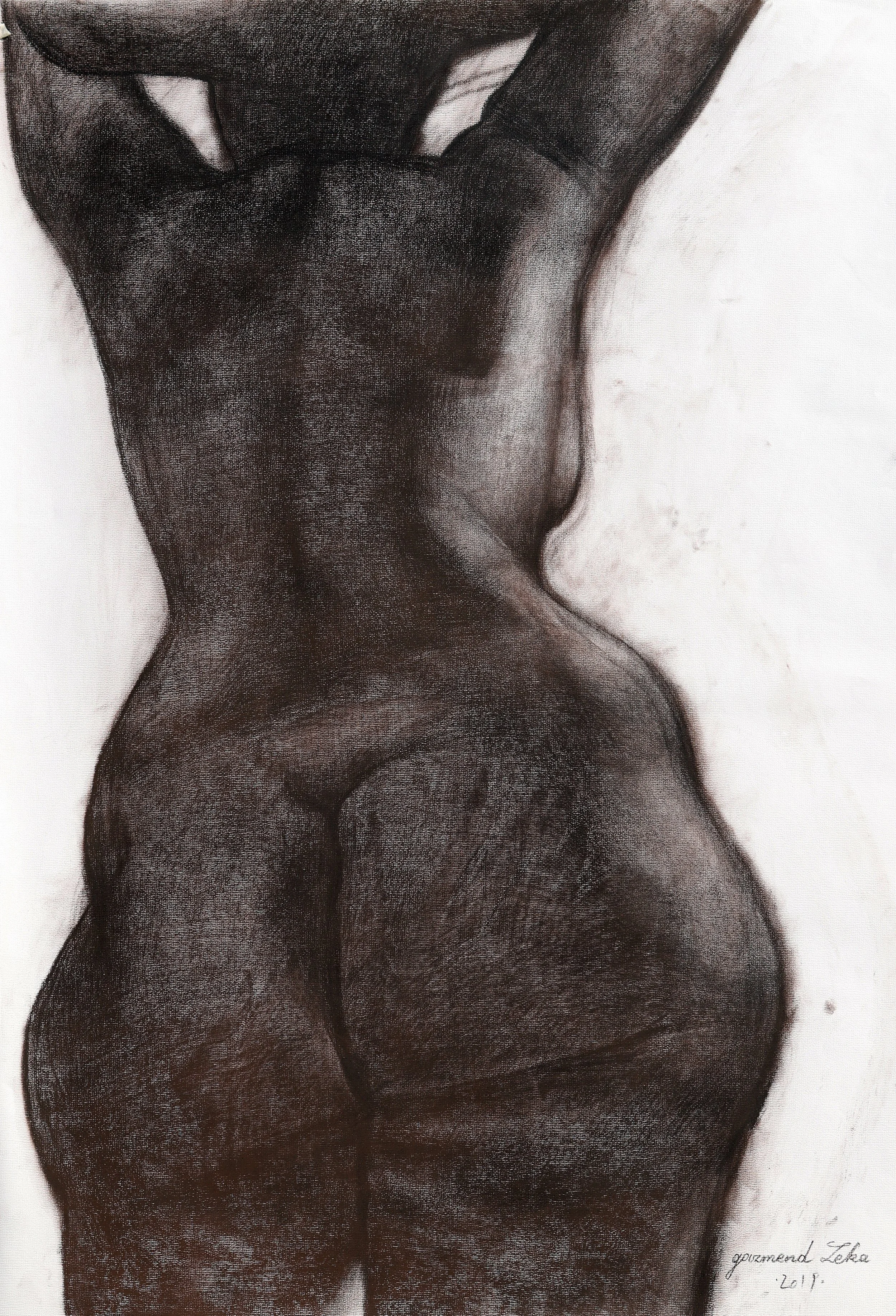 Pencil on paper 70 x 100 cm