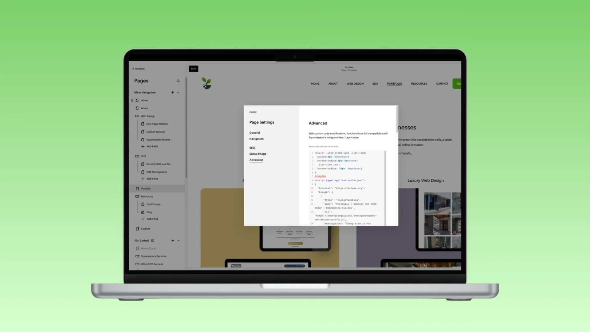 Schema Markup for Squarespace: How to Boost SEO and Show Up in AI Search (Includes AI Prompts to Write Schema)