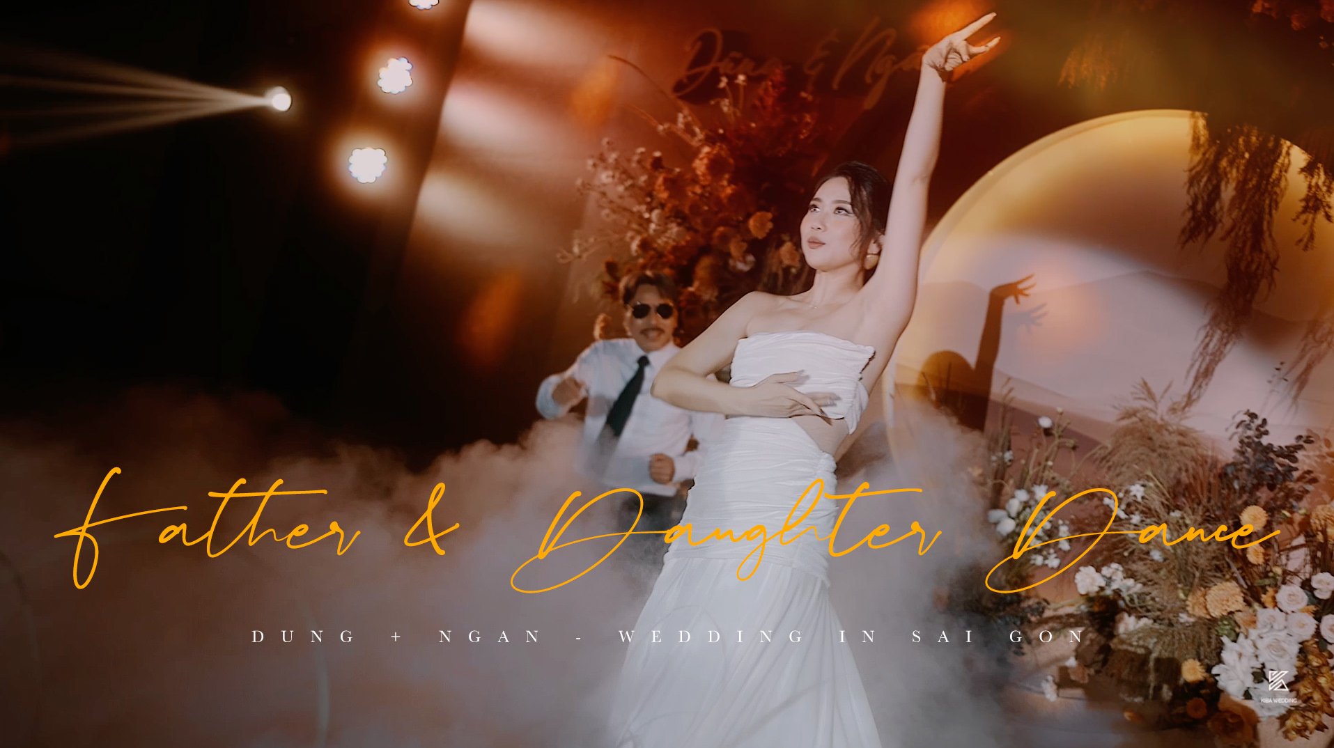 The Father-Daughter Dance | Dung + Ngan Wedding in Sai Gon
