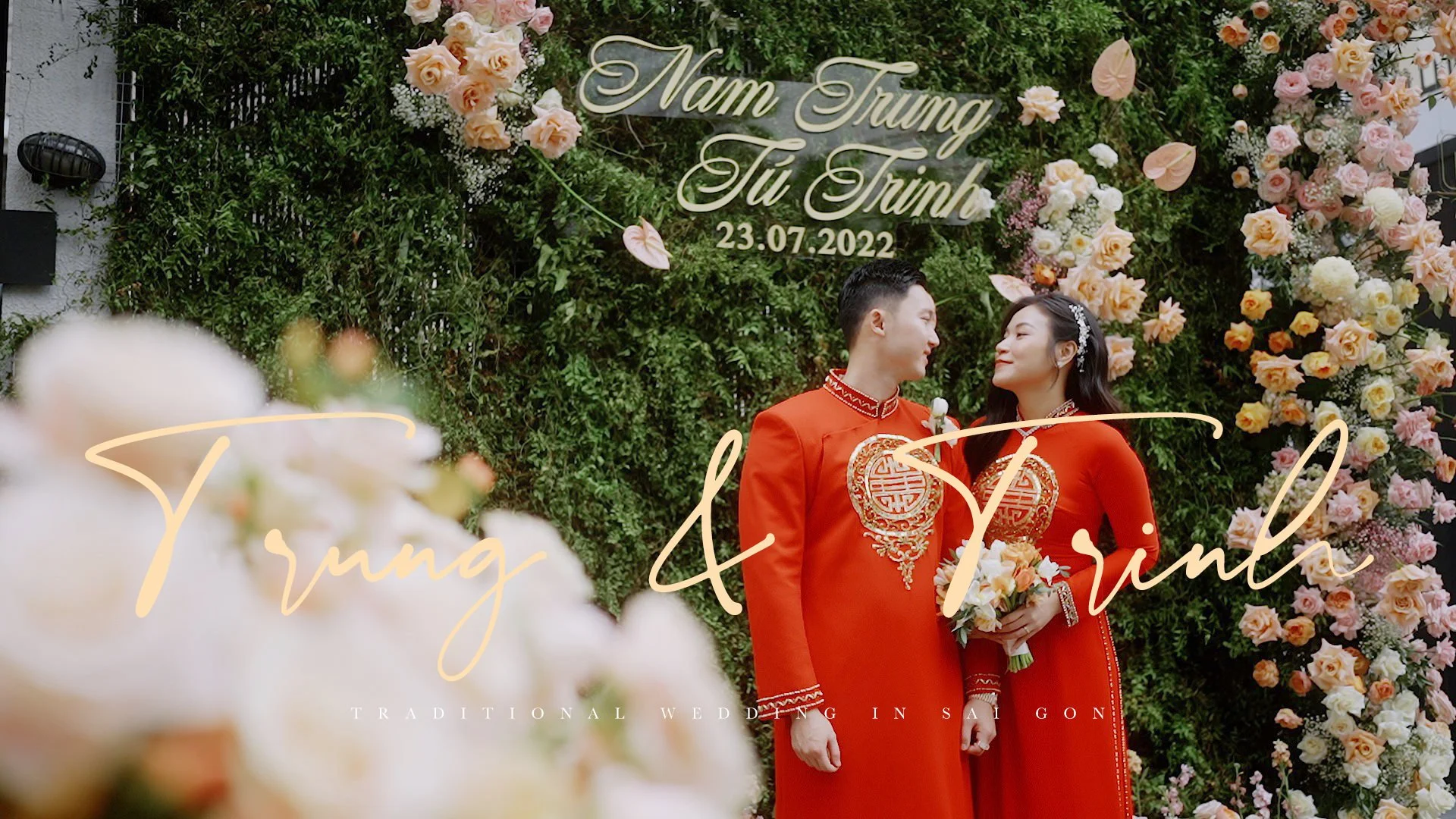Traditional Wedding Film in Sai Gon | Trung + Trinh