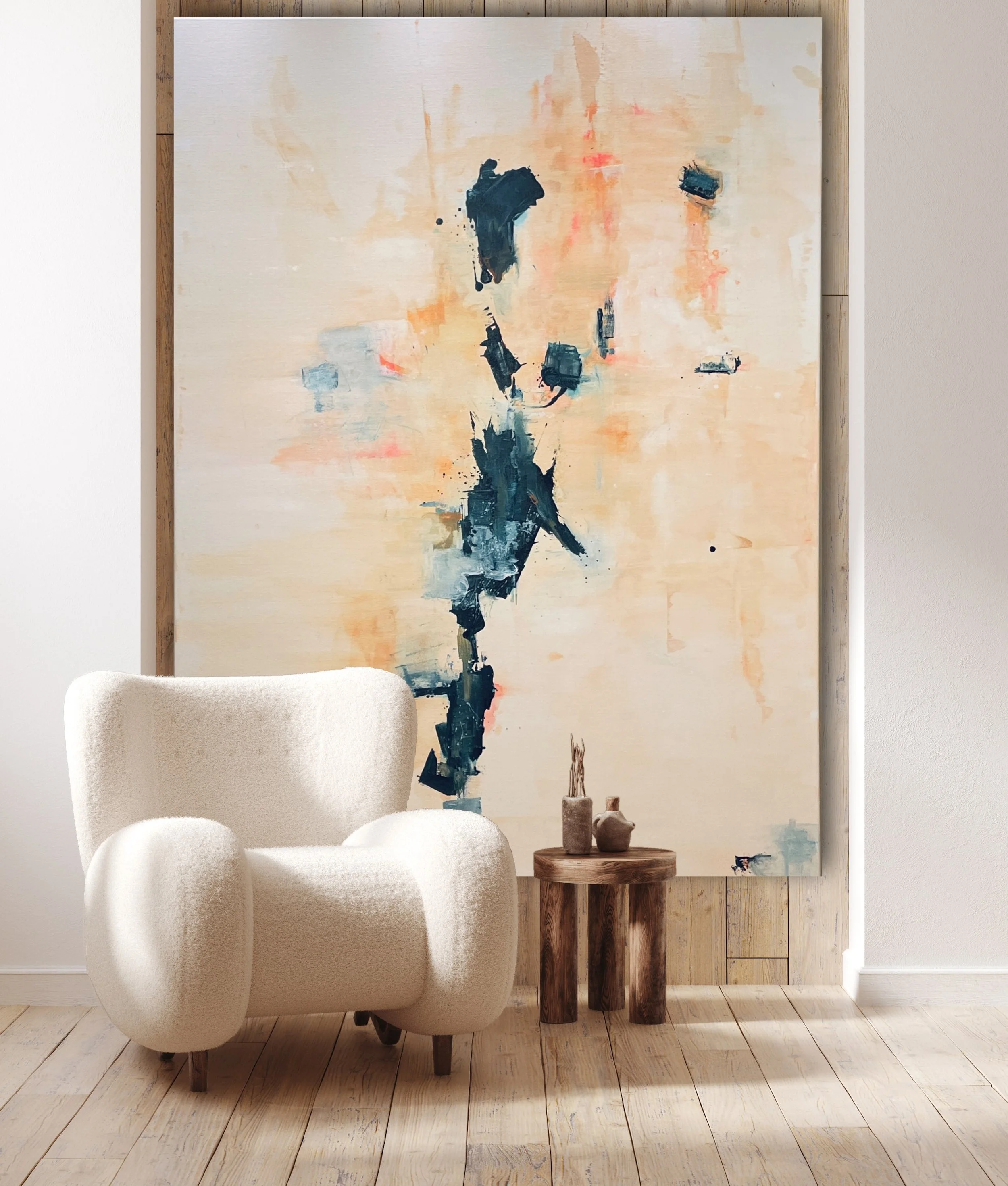 Til himmelen 160x120 akryl