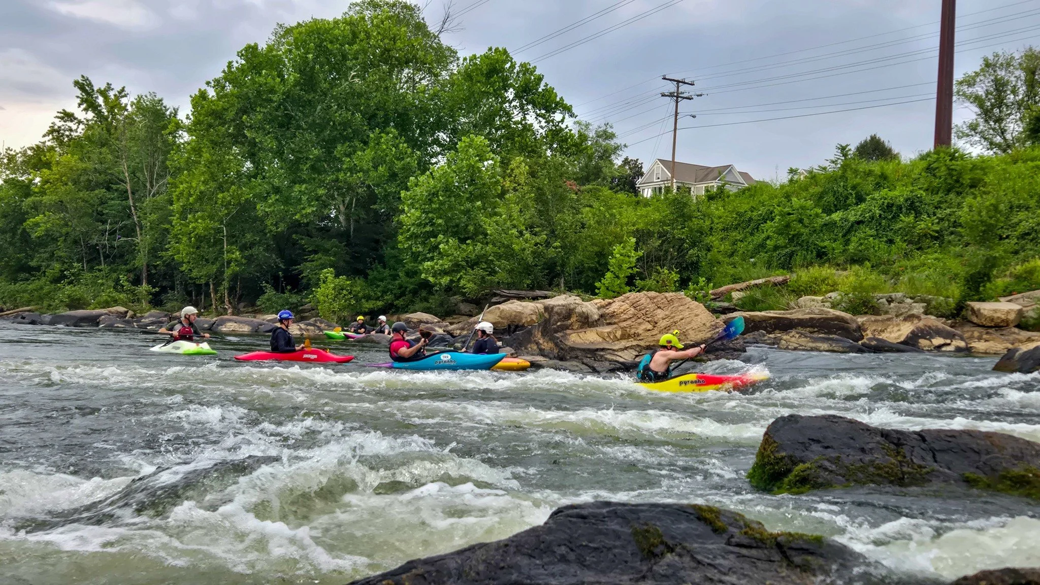 Whitewater Wednesday Paddle Session