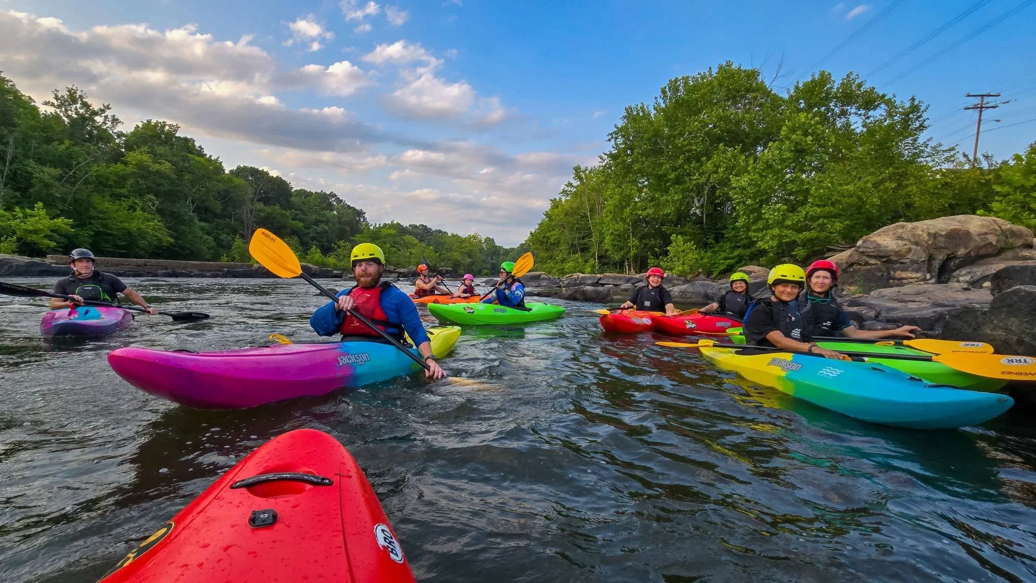 Whitewater Wednesday Paddle Session