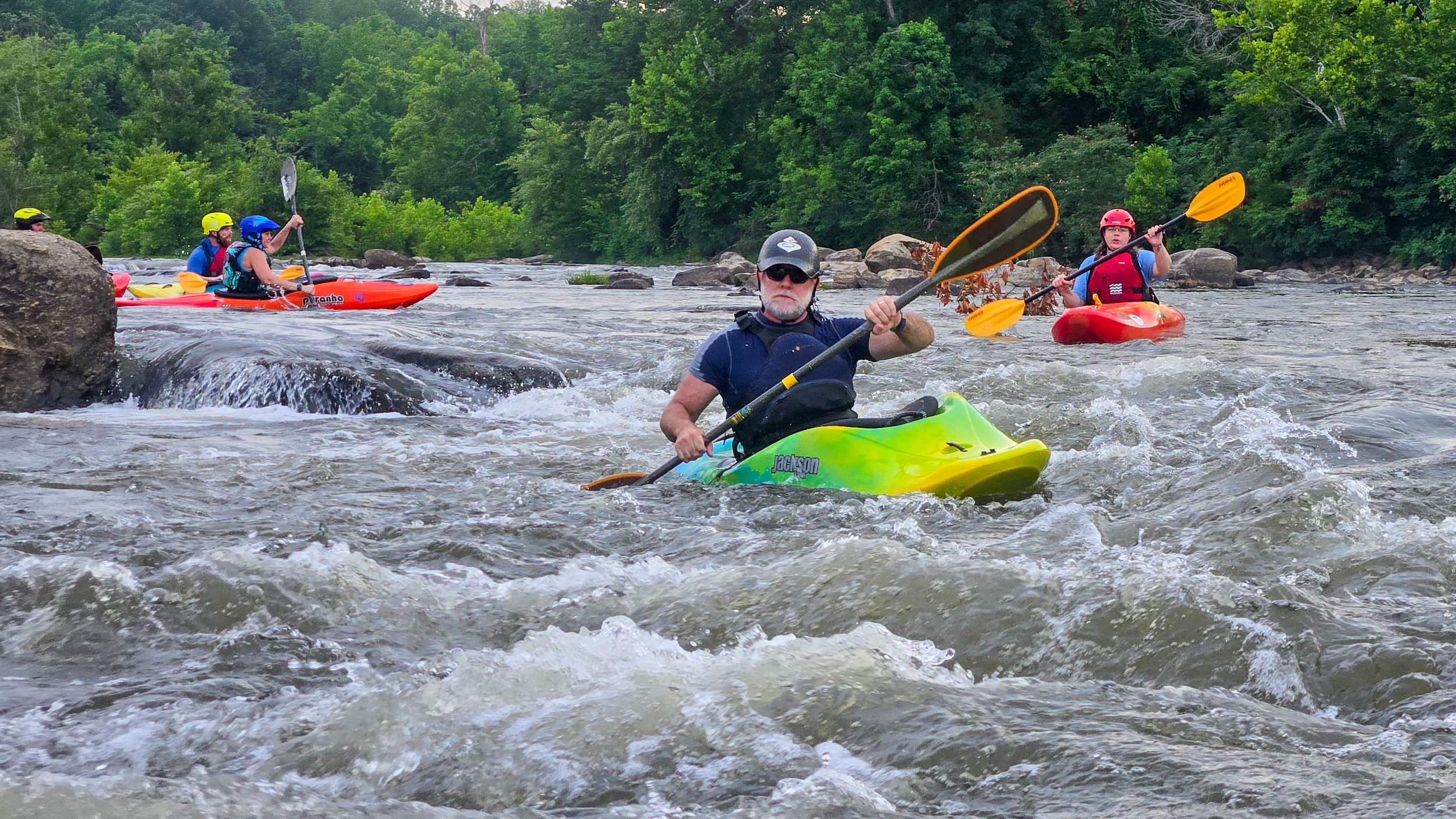 Whitewater Wednesday Paddle Session