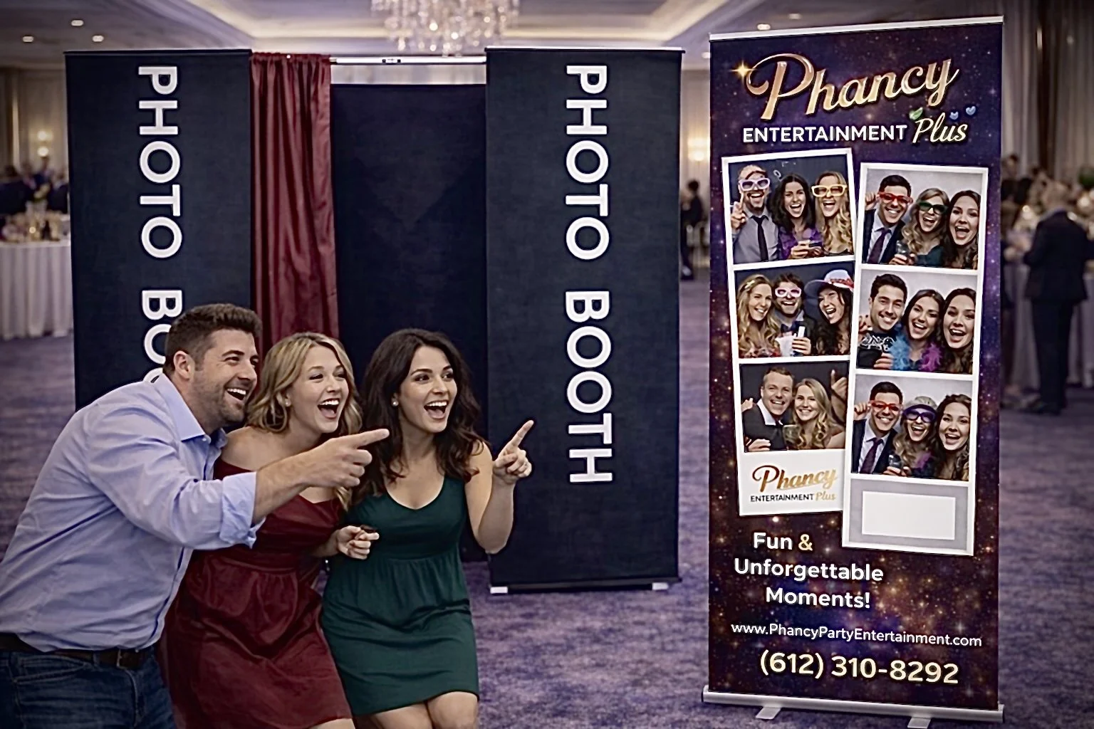 Enclosed Photo Booth