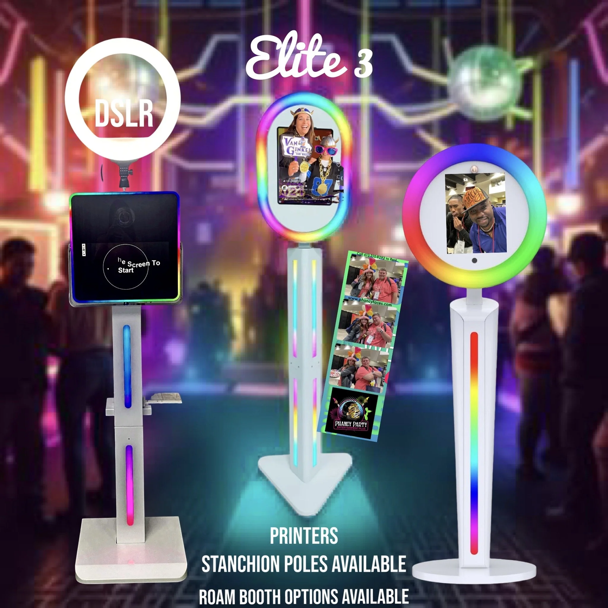 Popular Photo Booth Selection