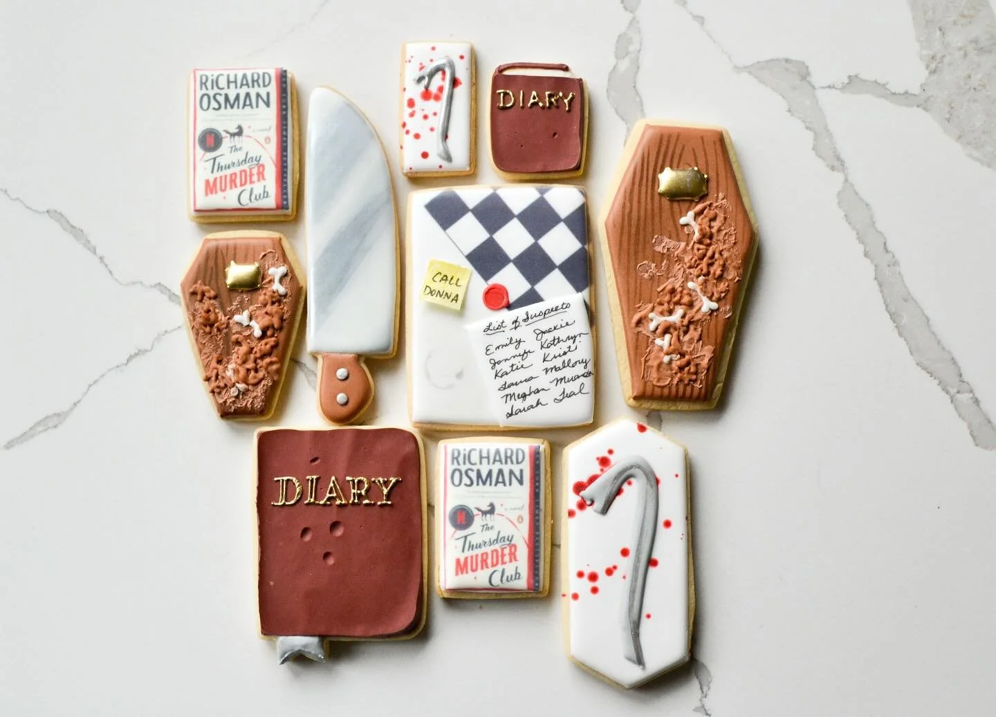 I&rsquo;ve read them all. I&rsquo;m looking forward to watching!
.
.
.
.
.
.
#steviscookies #cookier #virginiabakery #virginiacookier #decoratedcookies #customcookies #tsghuntcountry #scoutguide #cookiesofinstagram #middleburgva #fauquierbakery #roya