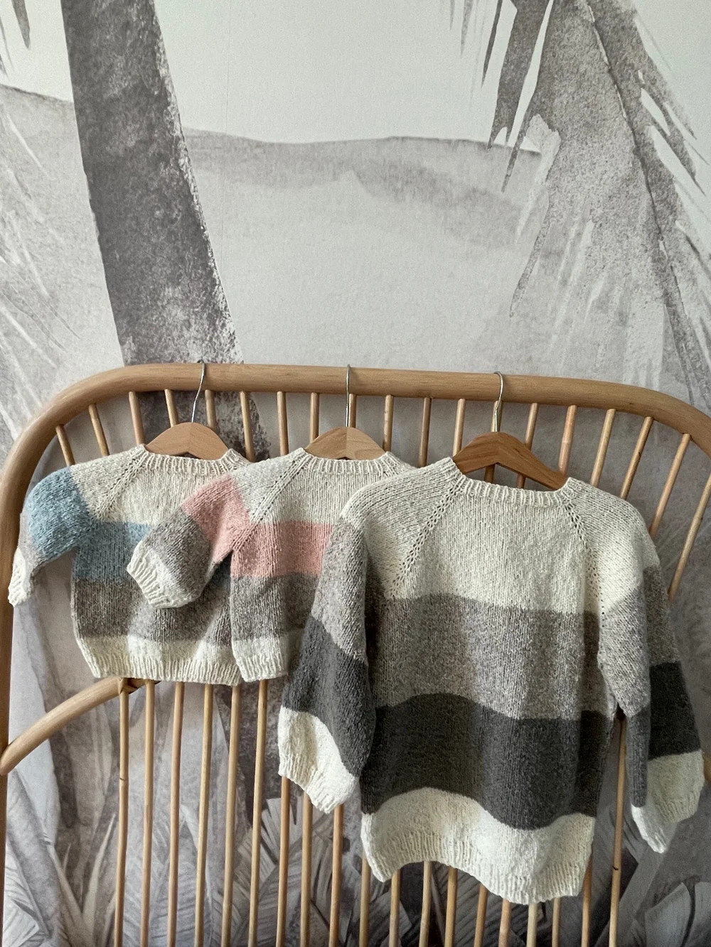 Patron tricot Pull Enfant Loretta – PDF top-down raglan 2–6 ans