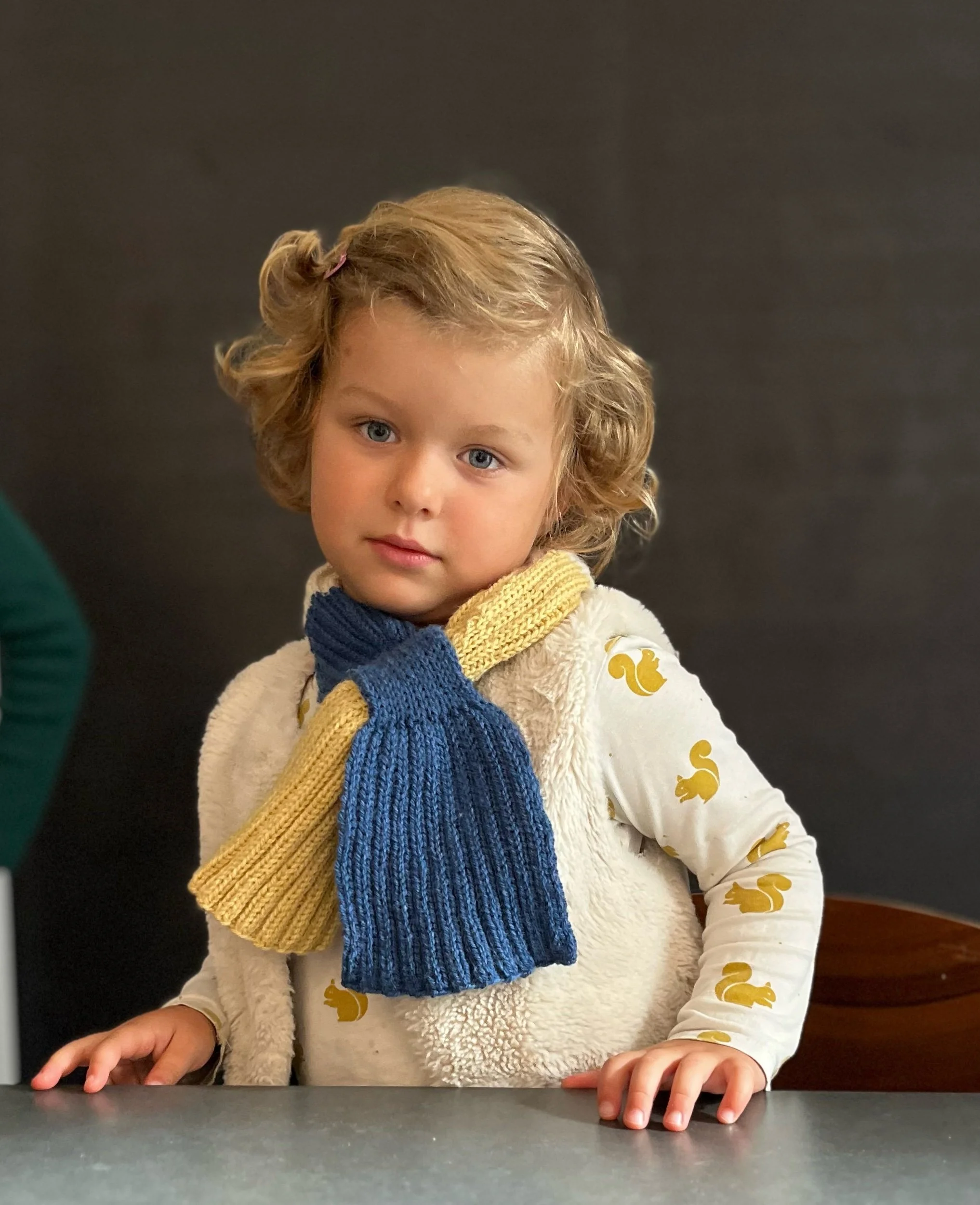 Patron Echarpe Enfant Yoko