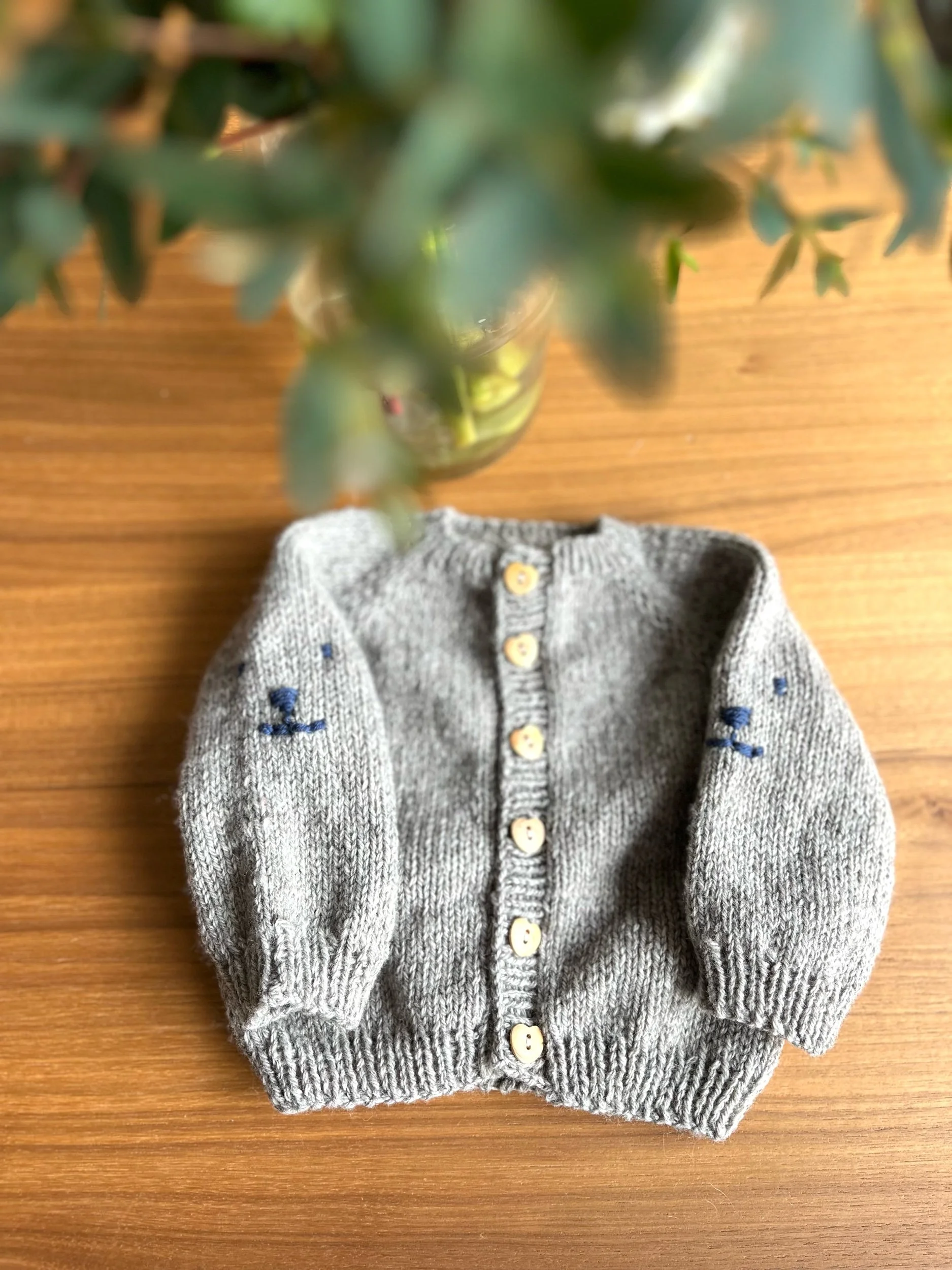 Patron Gilet Bébé Meryl