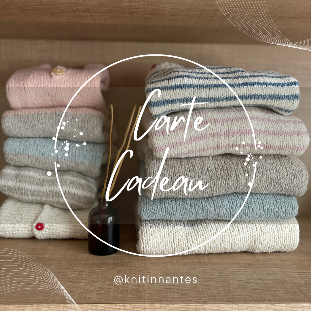 Carte Cadeau Knit in Nantes